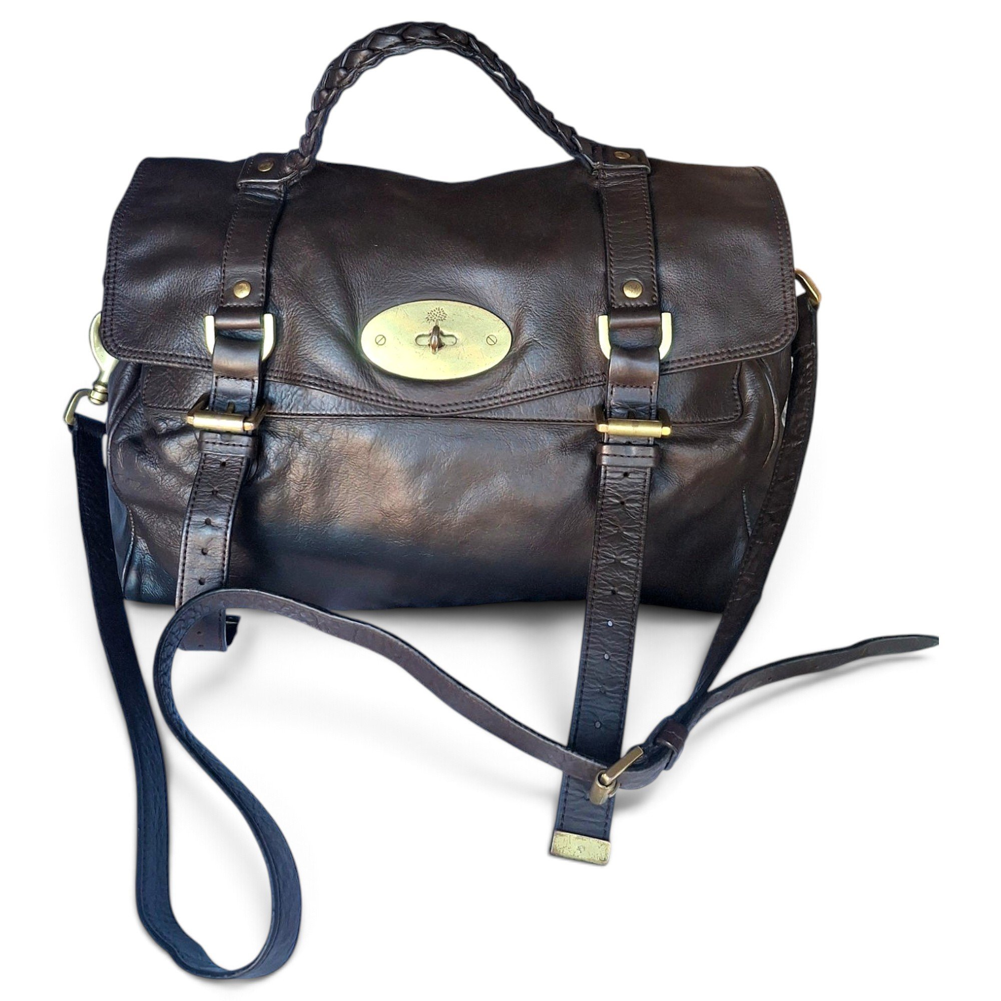 Mulberry Alexa leather handbag