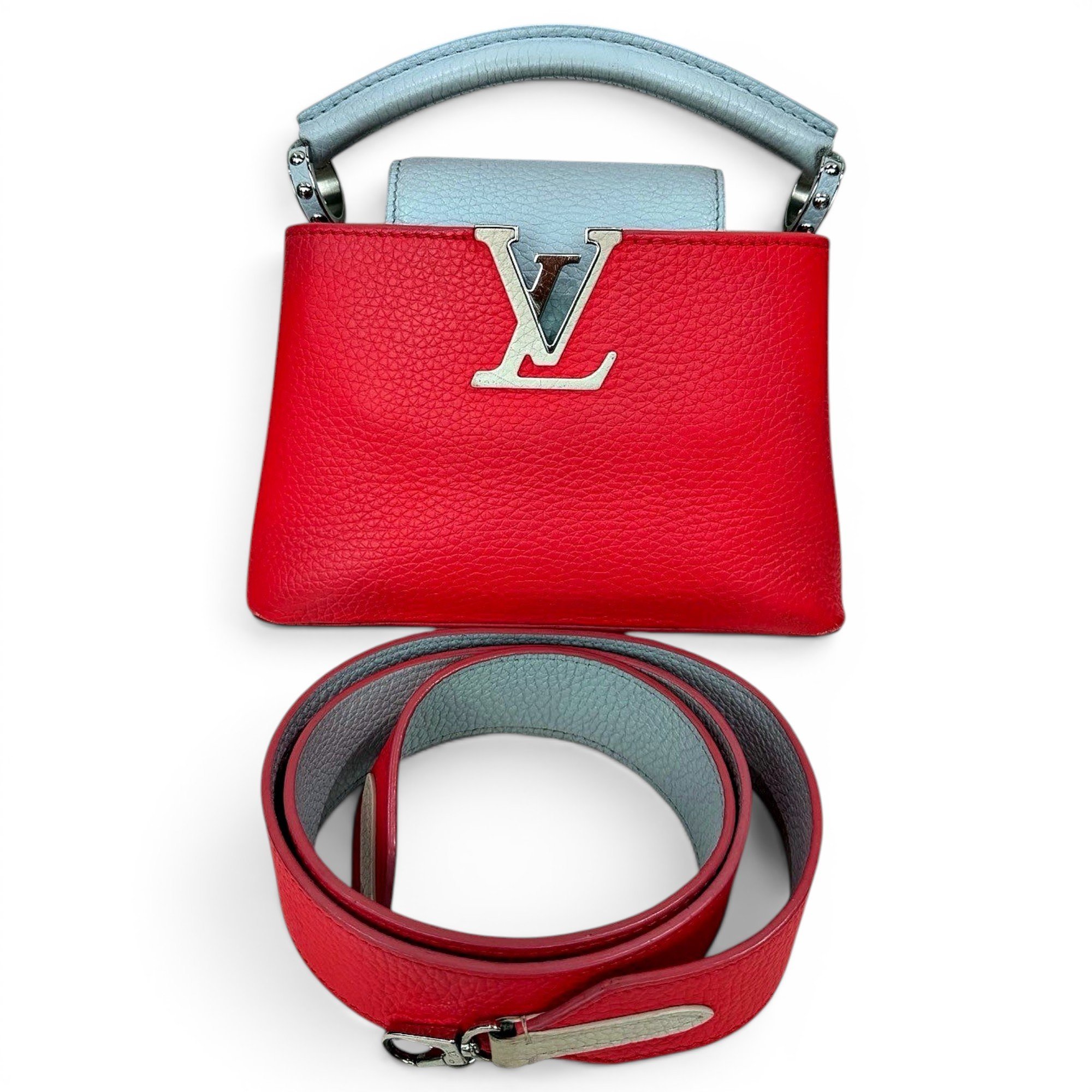 Capucines leather handbag