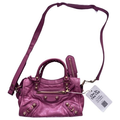 Le Cagole leather handbag