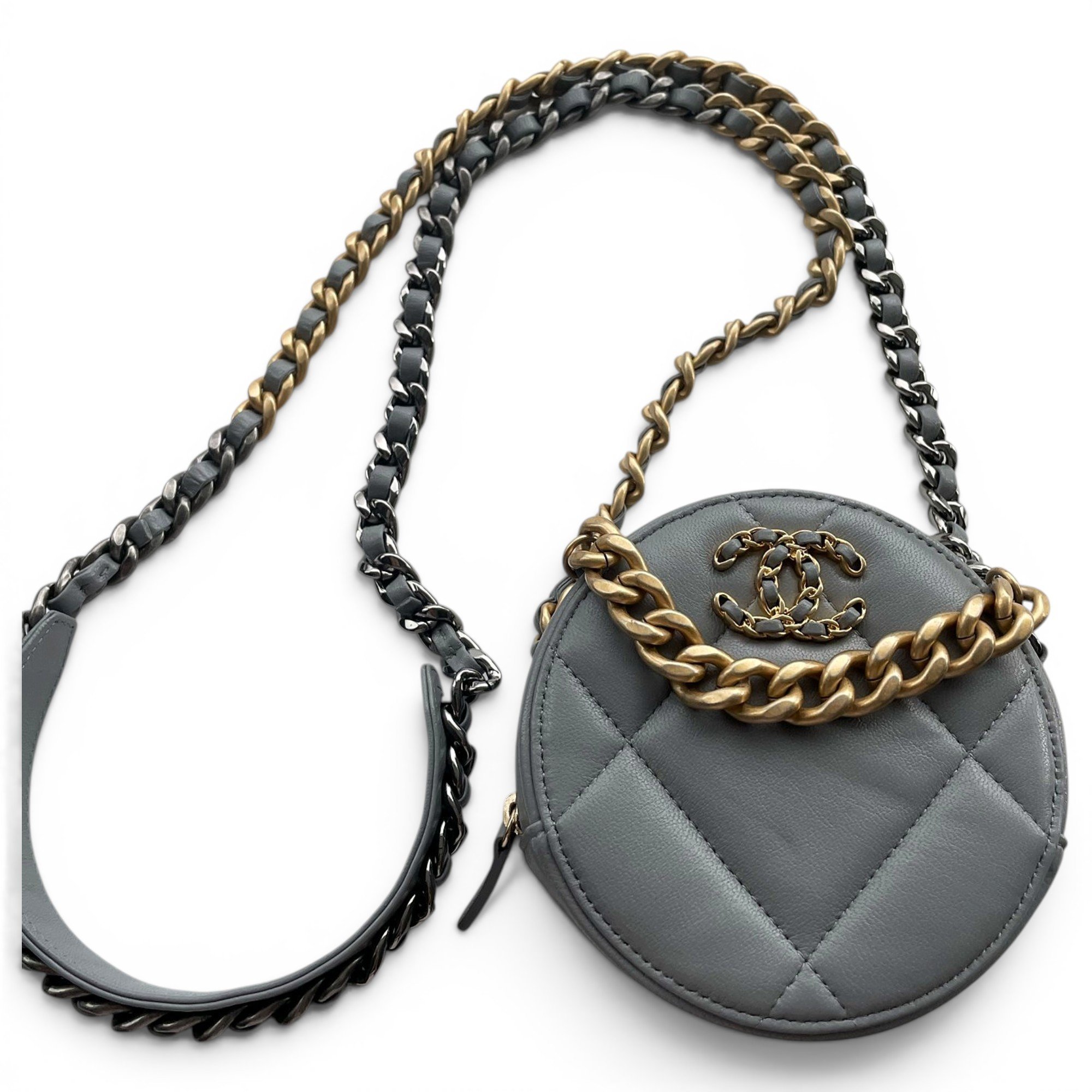 Chanel 19 leather mini bag