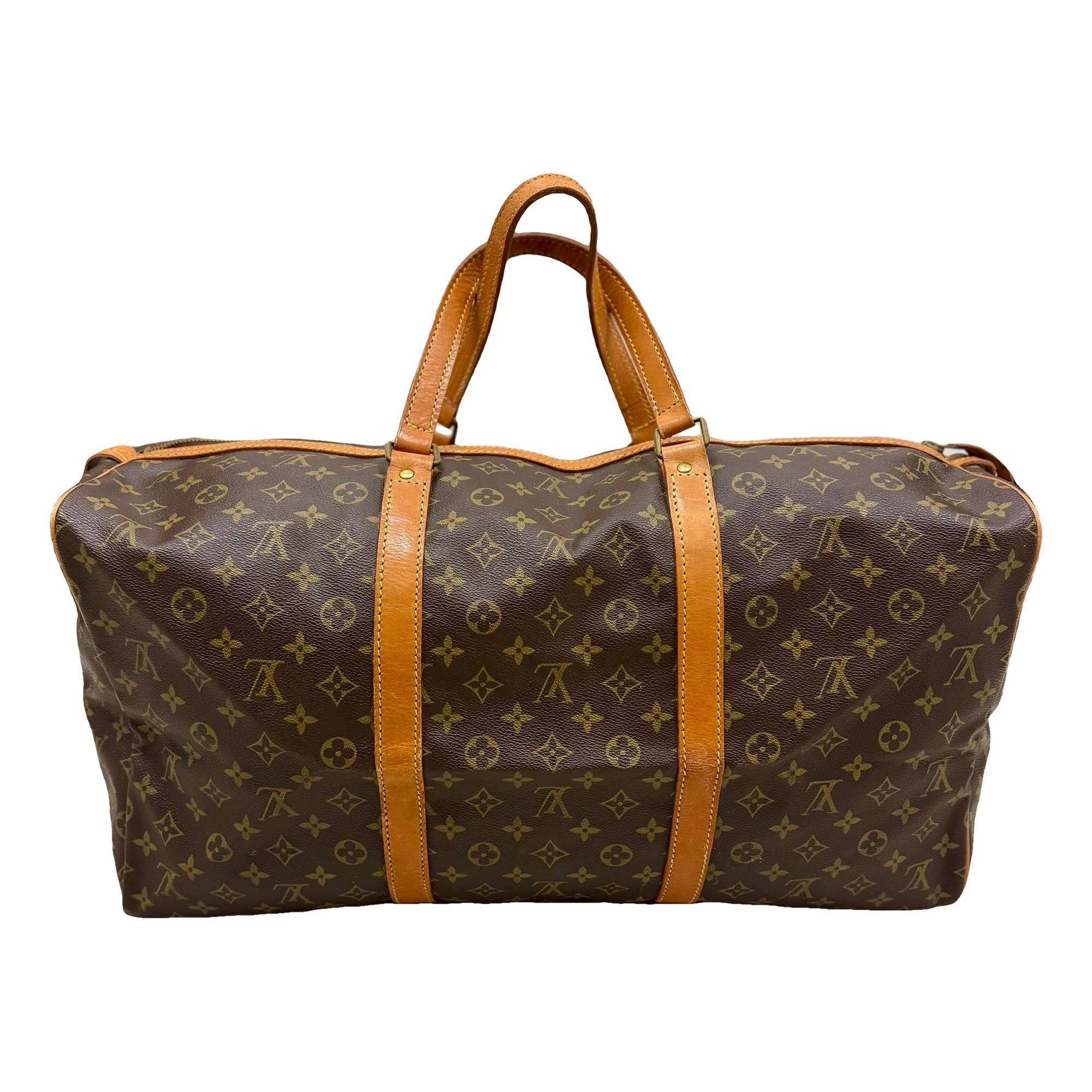 Sac souple leather 48h bag