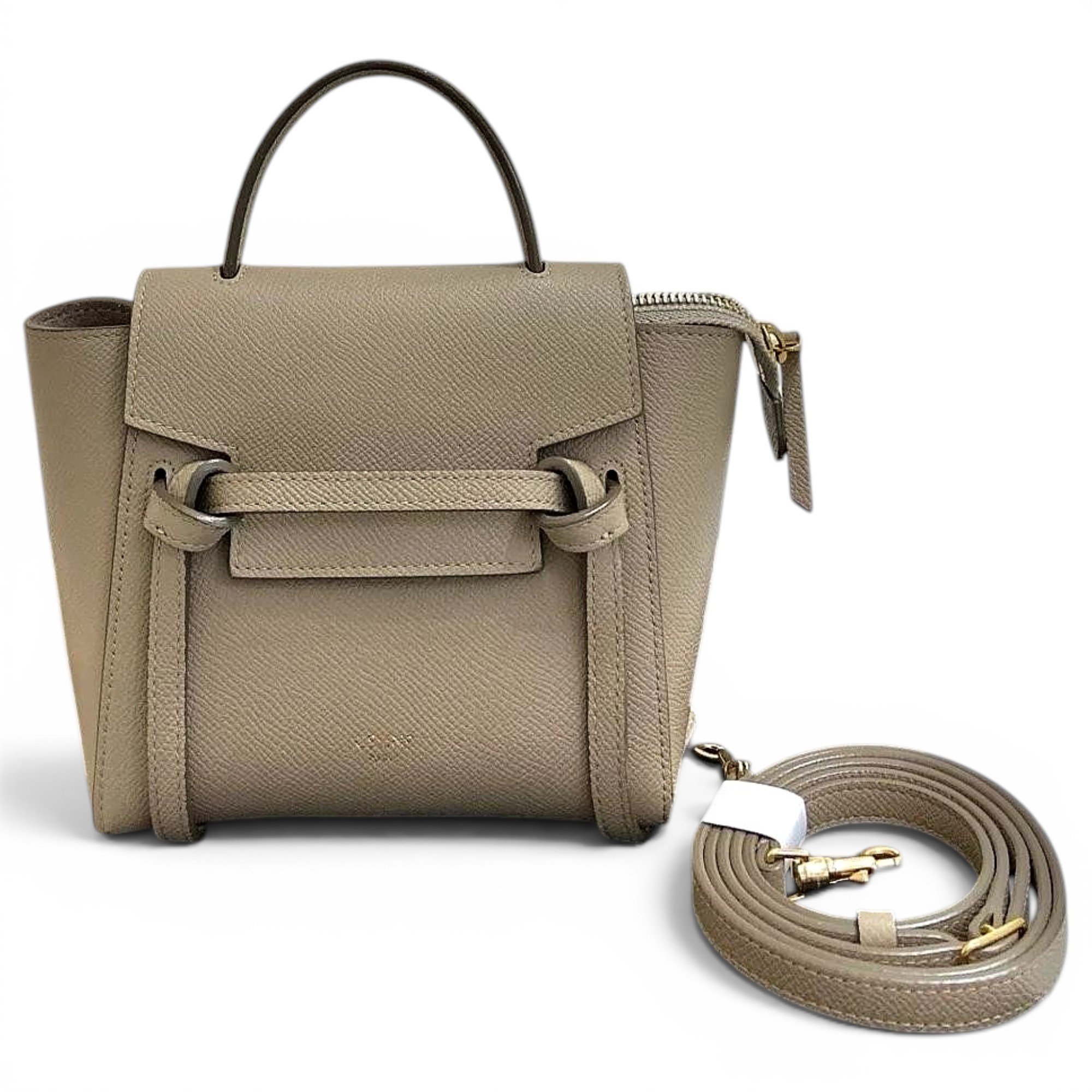 Leather mini bag