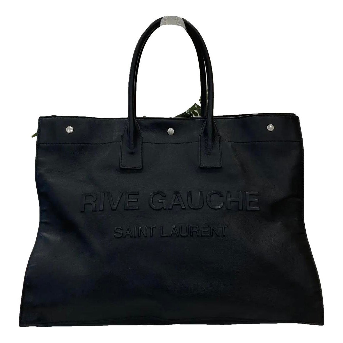 Rive Gauche leather handbag