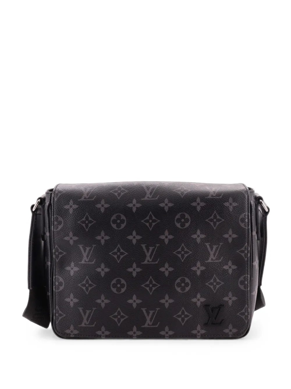 District Messenger Bag Monogram Eclipse Canvas MM crossbody bag