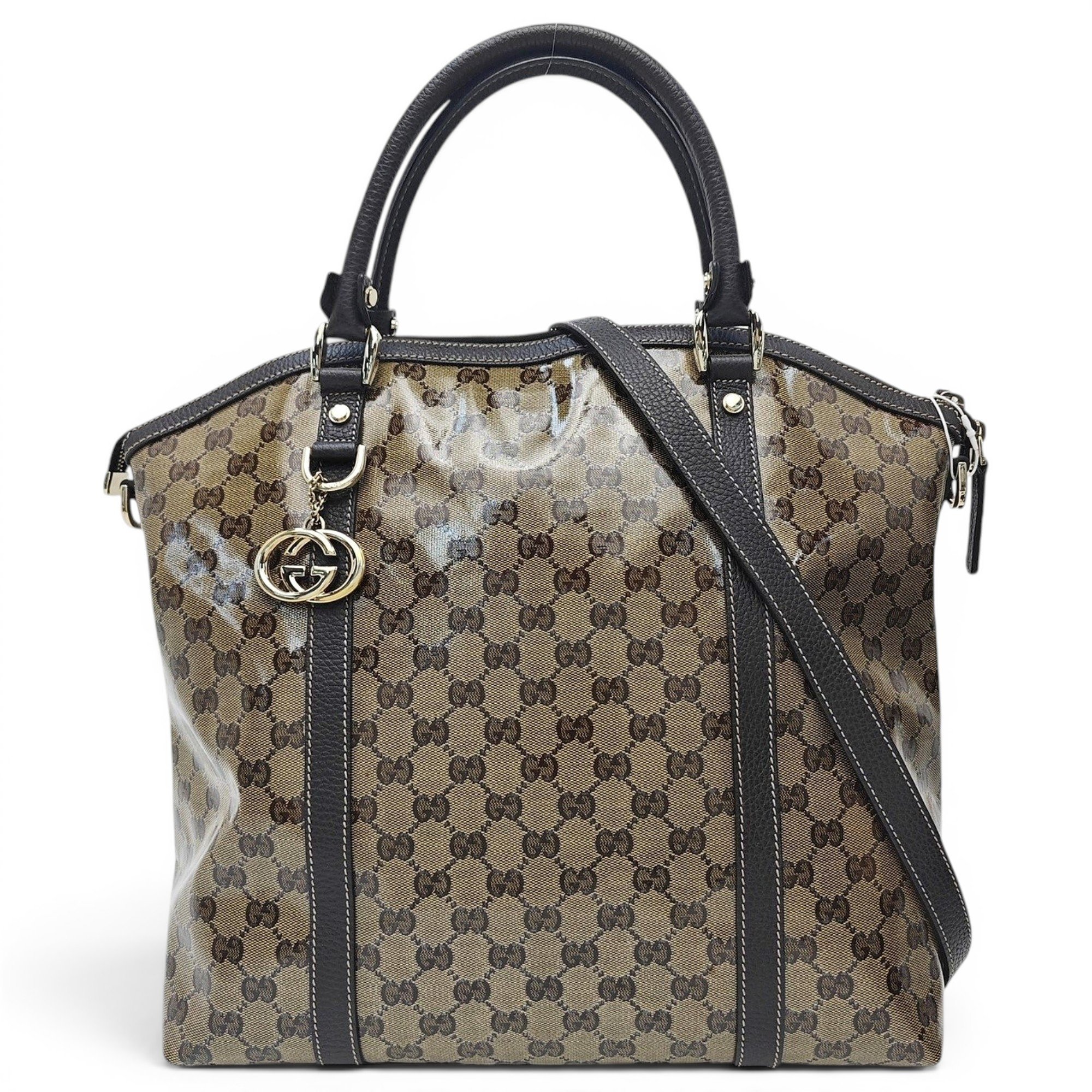 Leather handbag