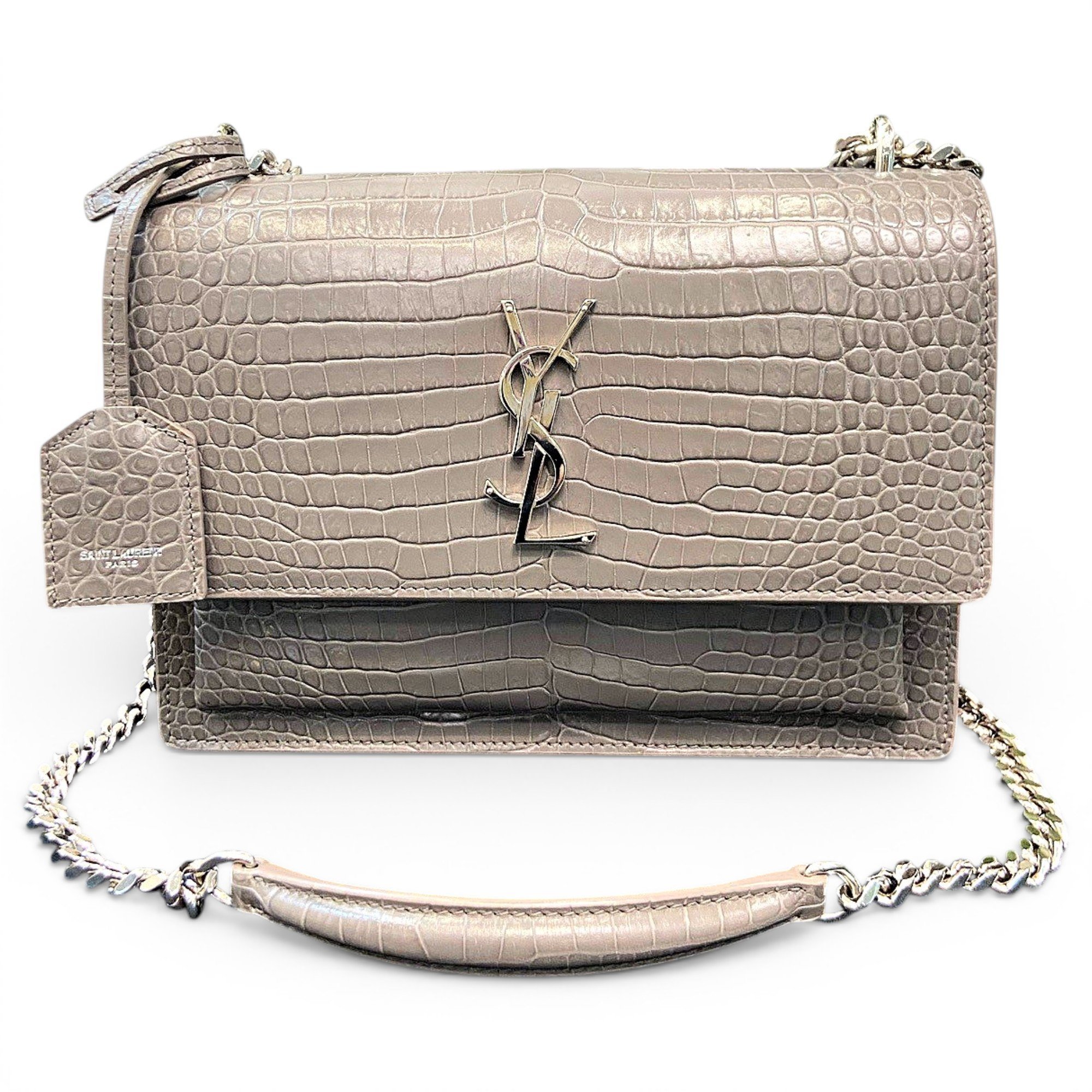 Sunset leather handbag