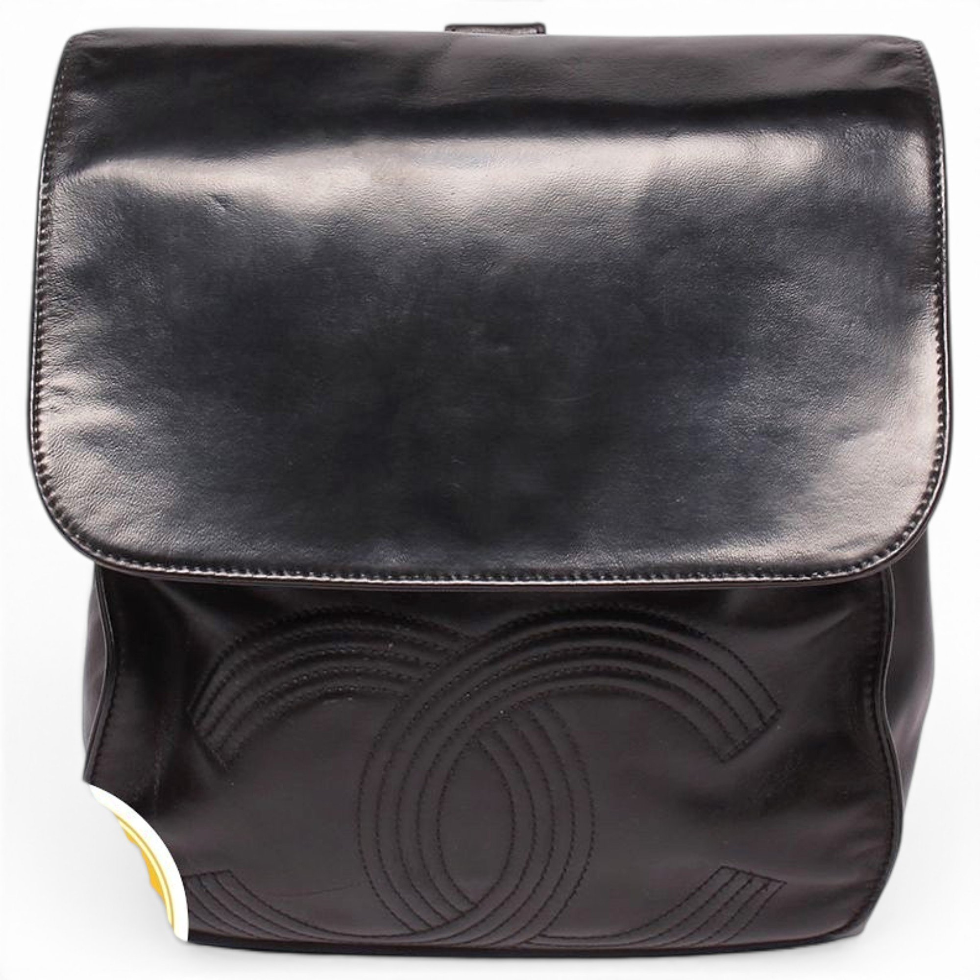 Leather backpack