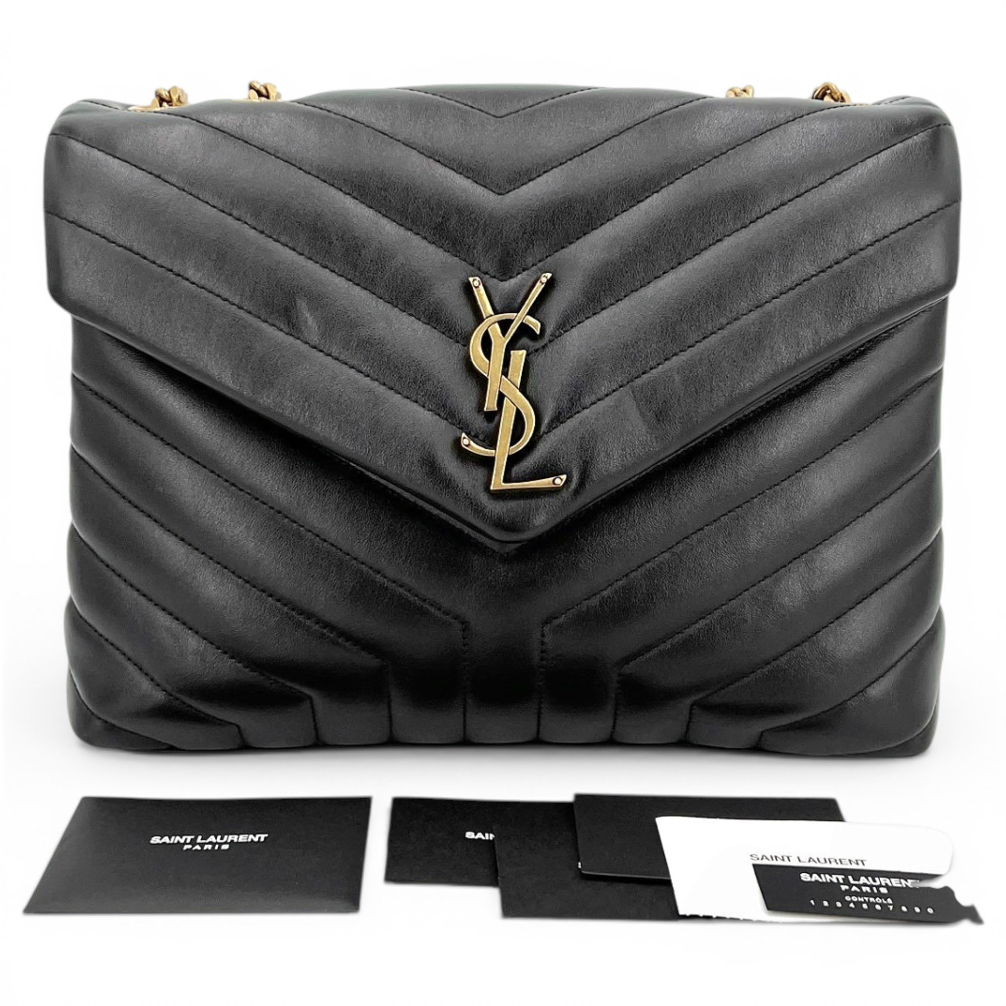 Loulou leather handbag