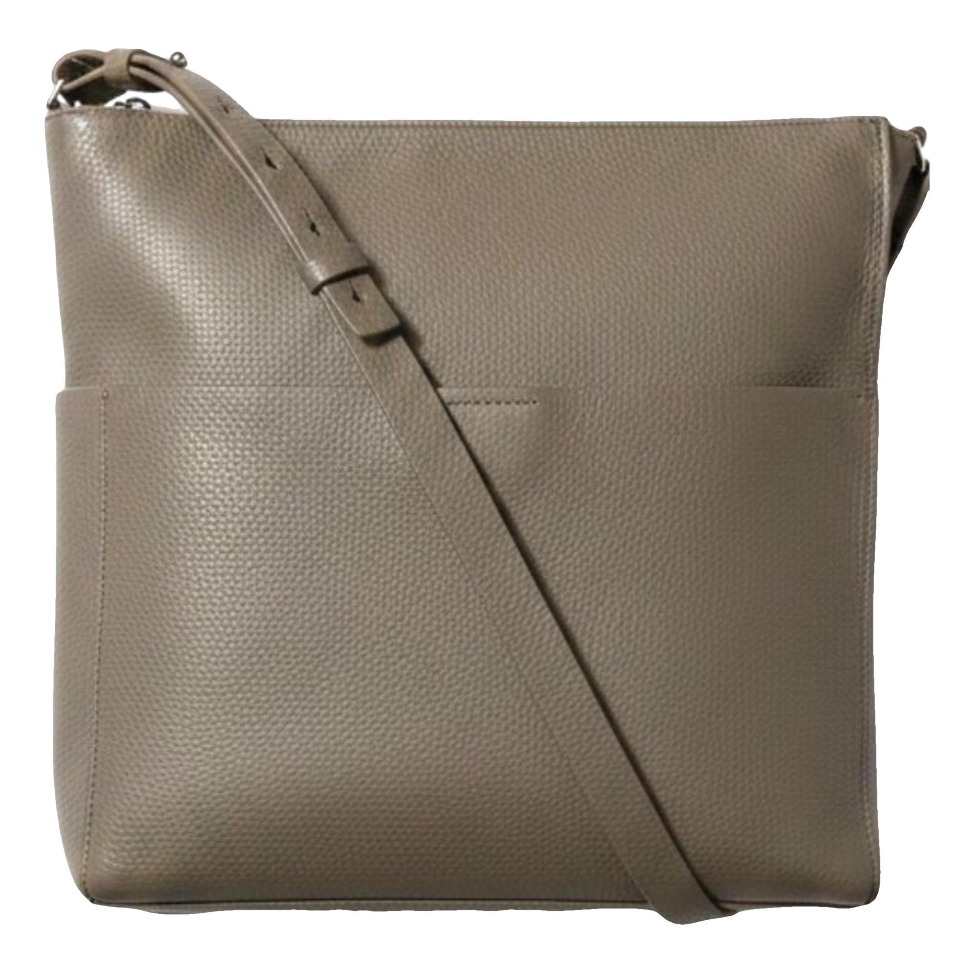 Leather crossbody bag