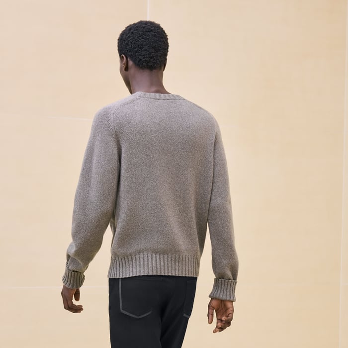 Basalte Cashmere "Fouets & Badines" Crewneck Sweater