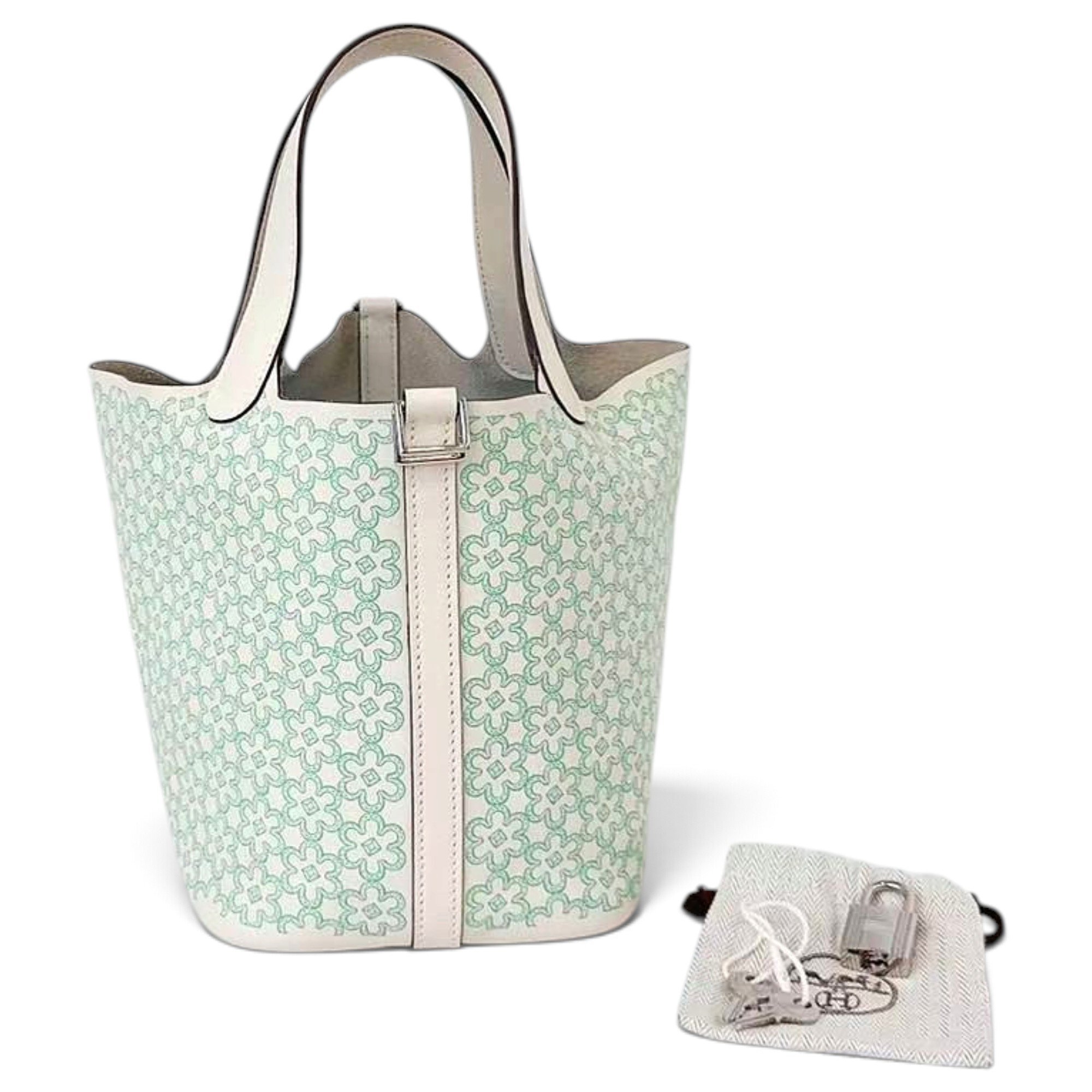Picotin leather handbag