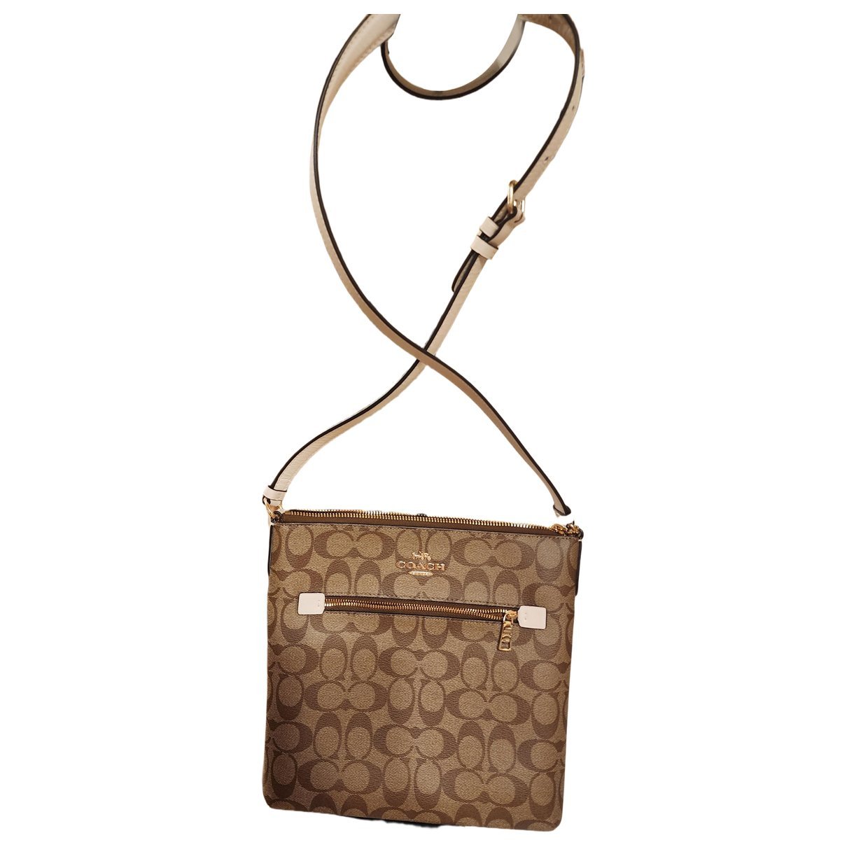 Vinyl crossbody bag