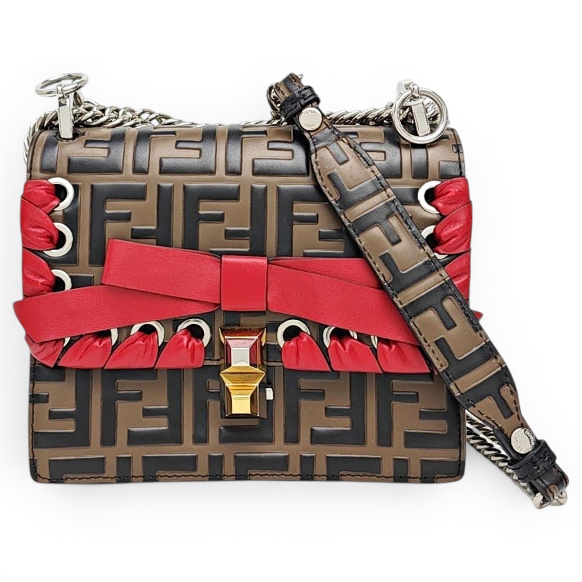 Kan I leather handbag
