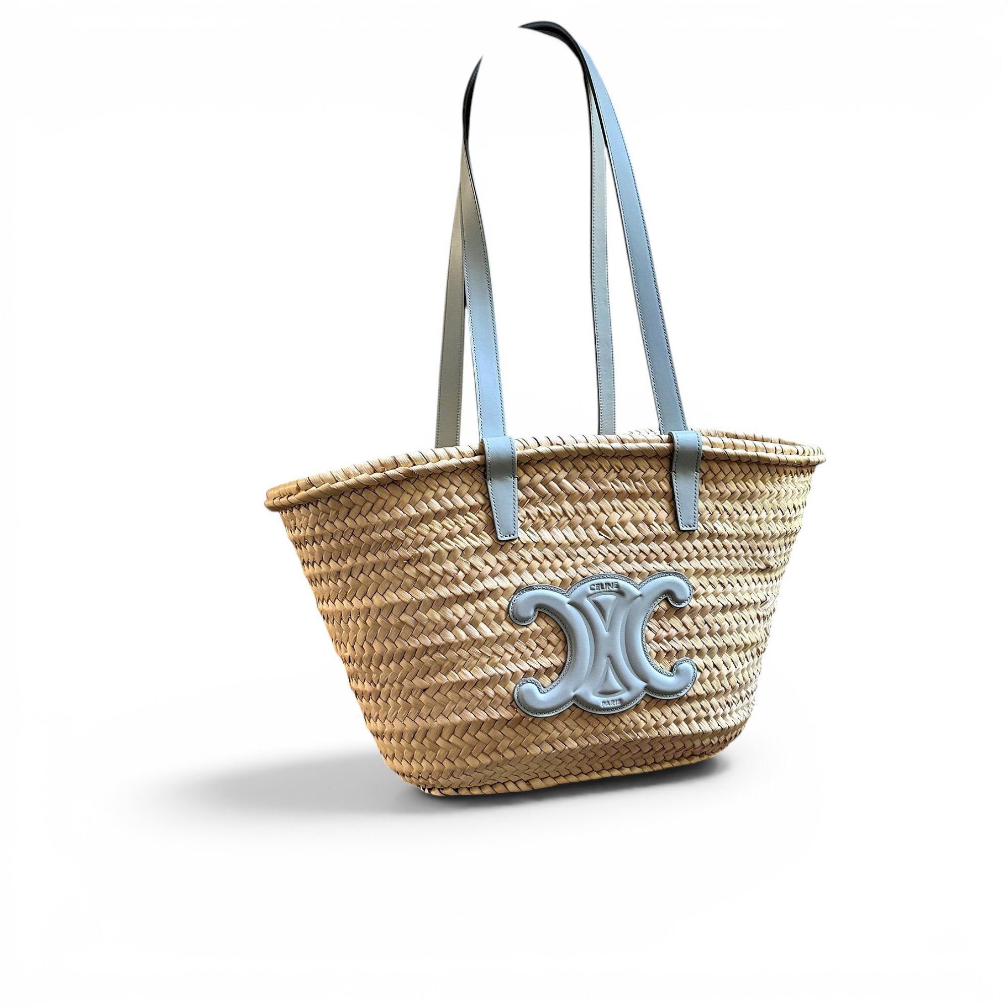 Triomphe leather tote