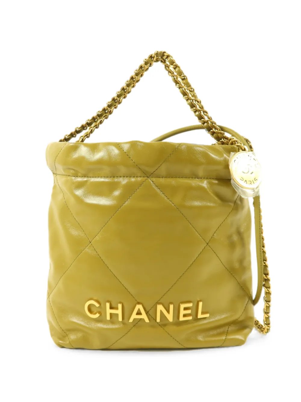 22 mini quilted shoulder bag