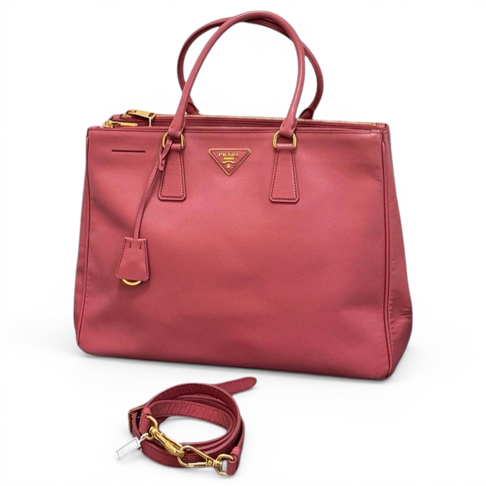 Galleria leather handbag