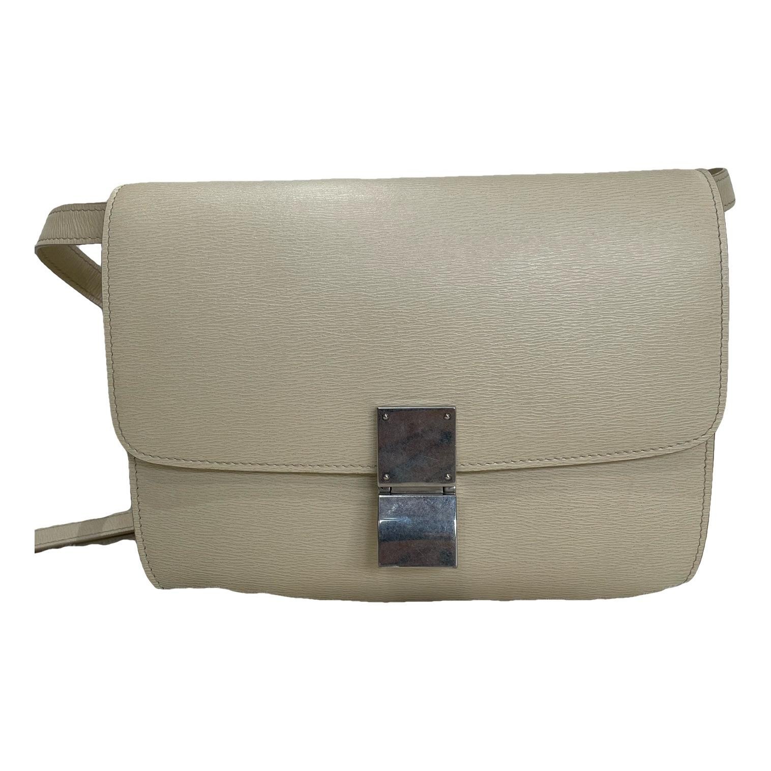Classic leather crossbody bag