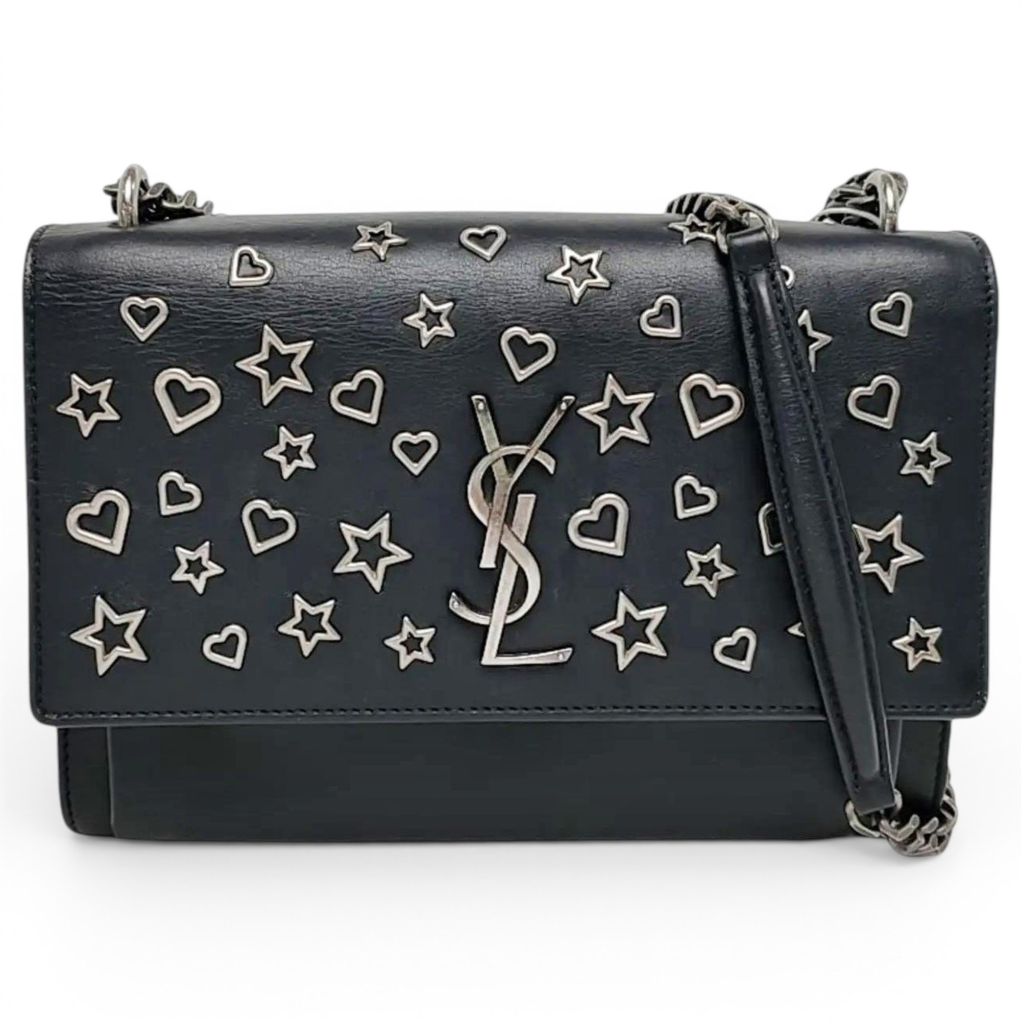 Sunset leather crossbody bag