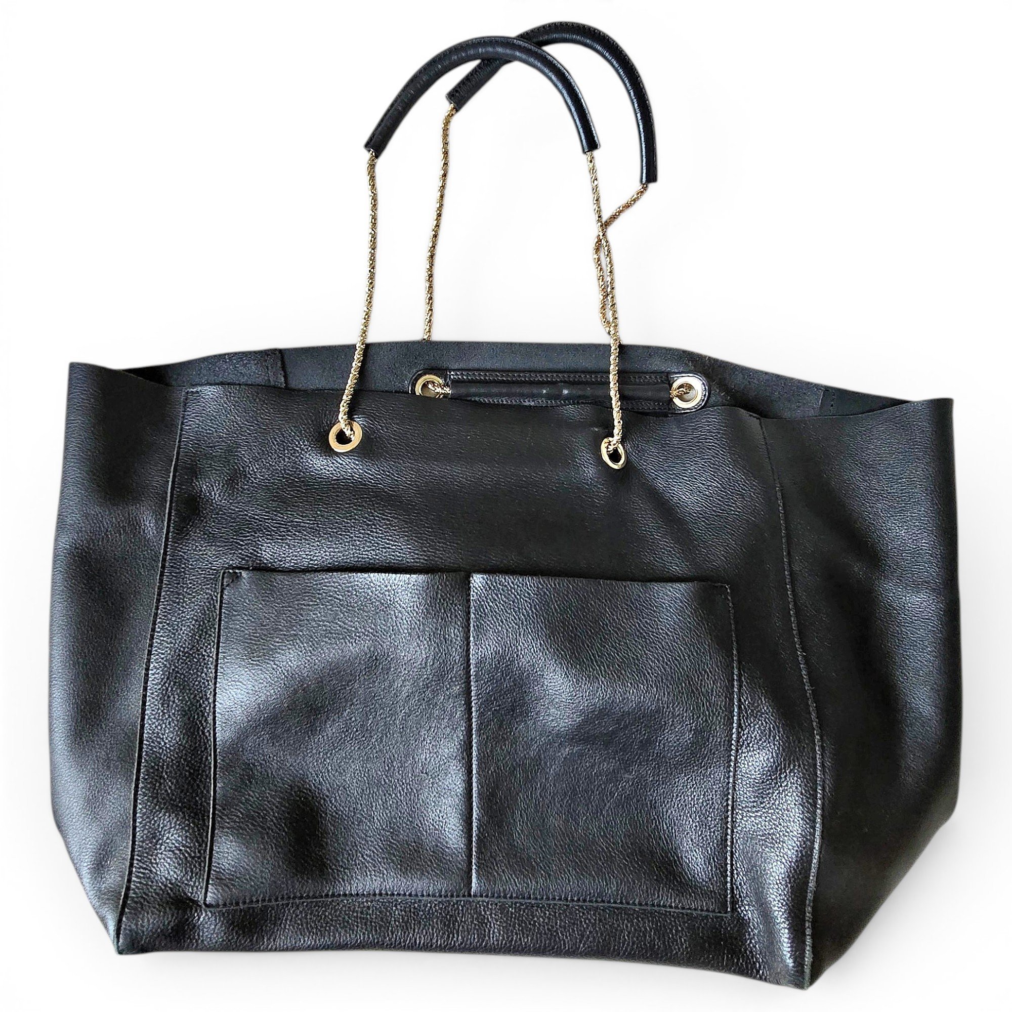 Gaby leather tote