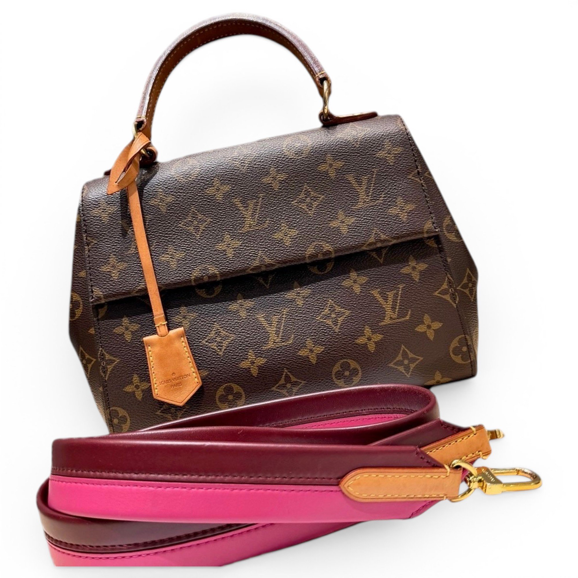 Cluny leather handbag