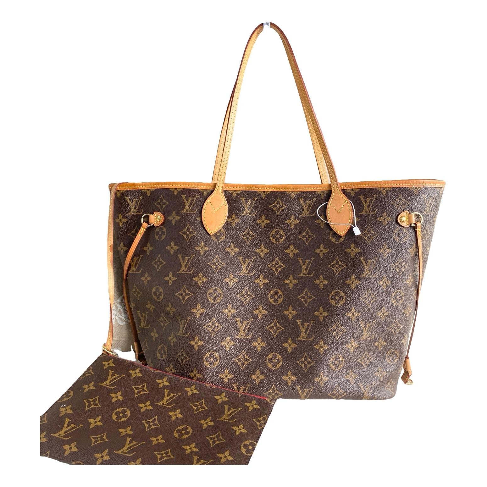 Neverfull leather handbag