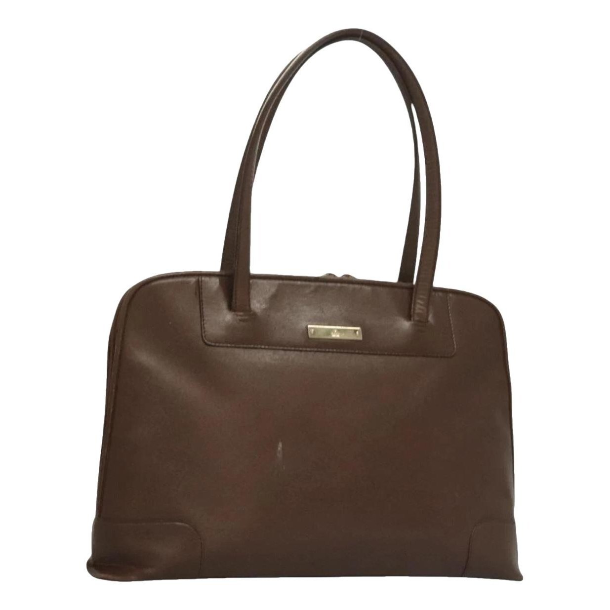 Leather tote