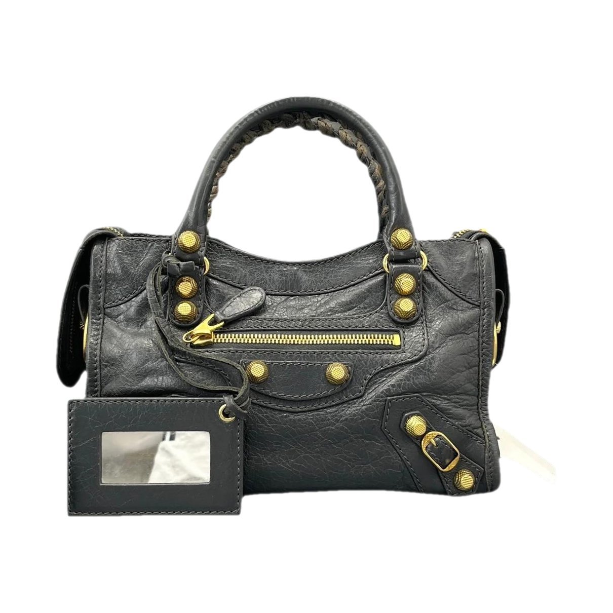 Leather mini bag
