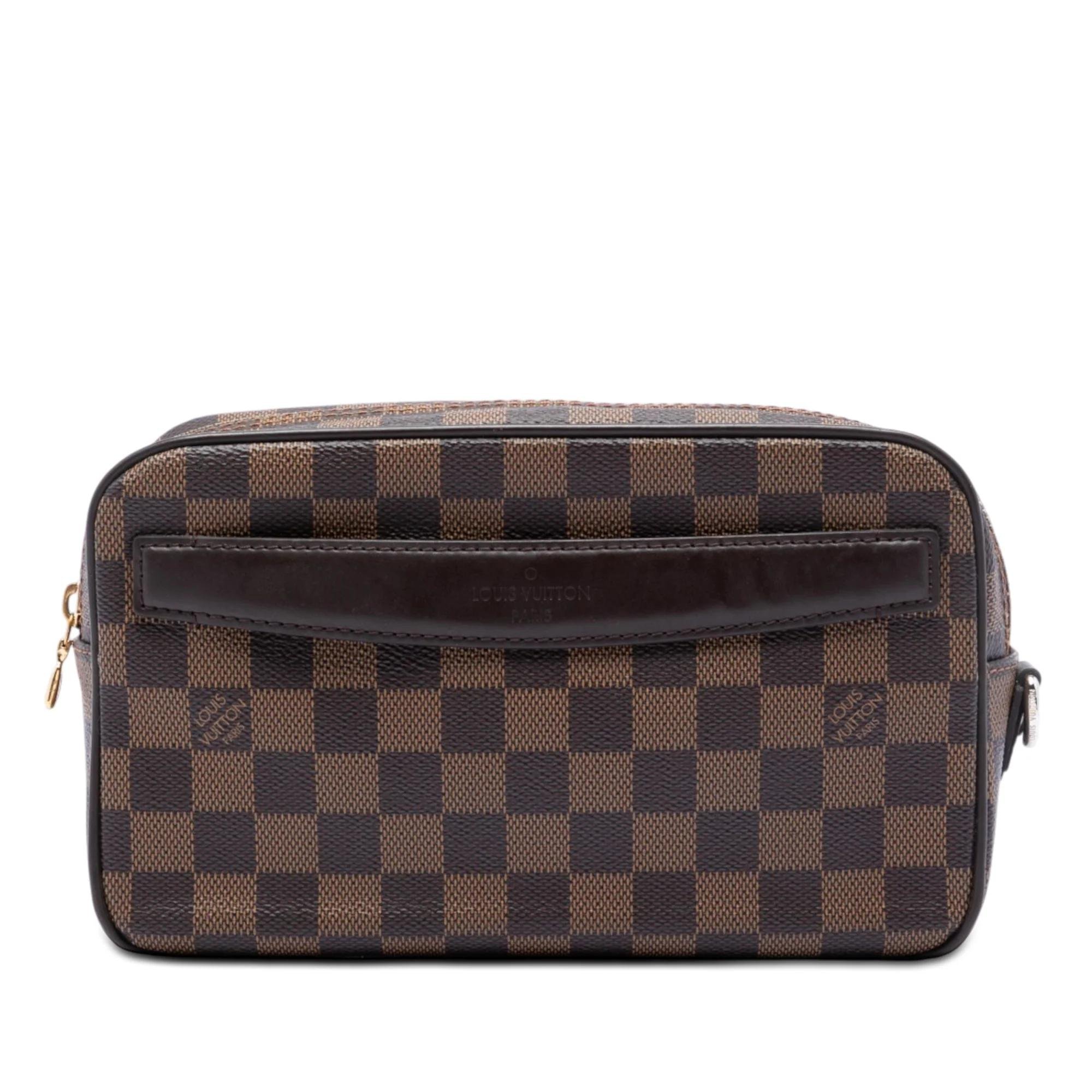Saint Paul leather clutch bag
