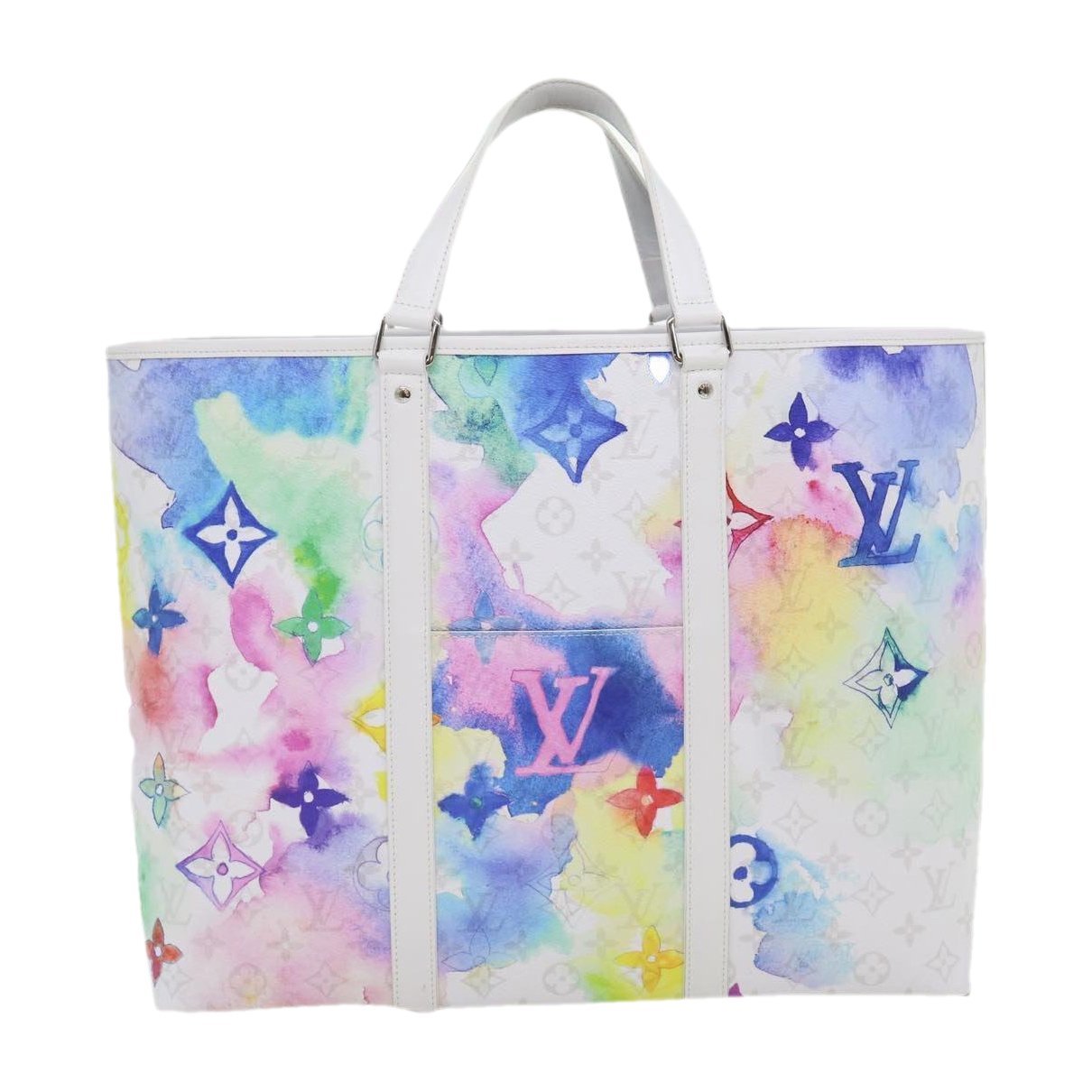 Leather tote