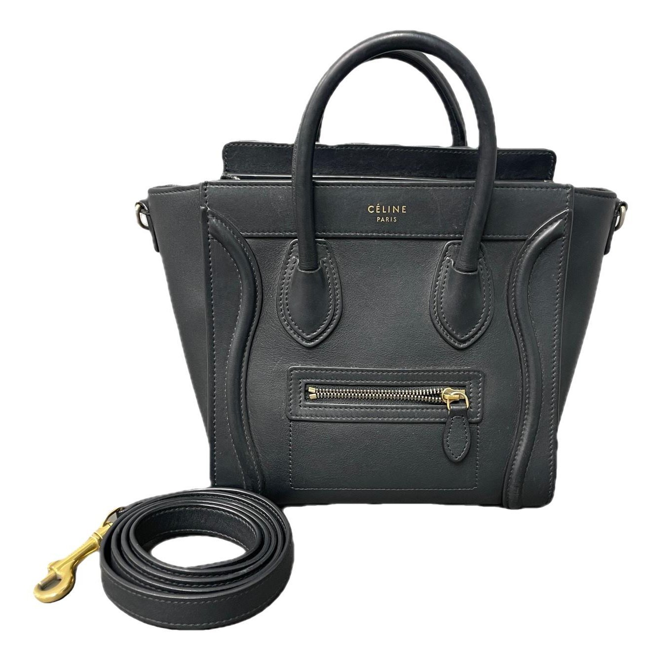 Nano Luggage leather handbag