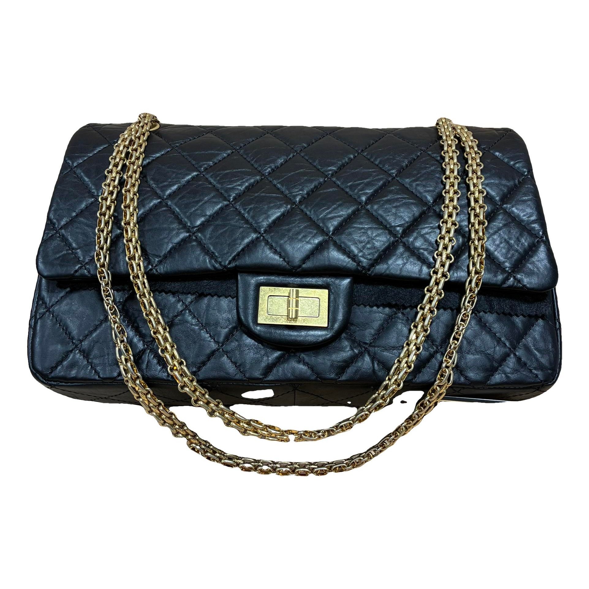 2.55 leather handbag