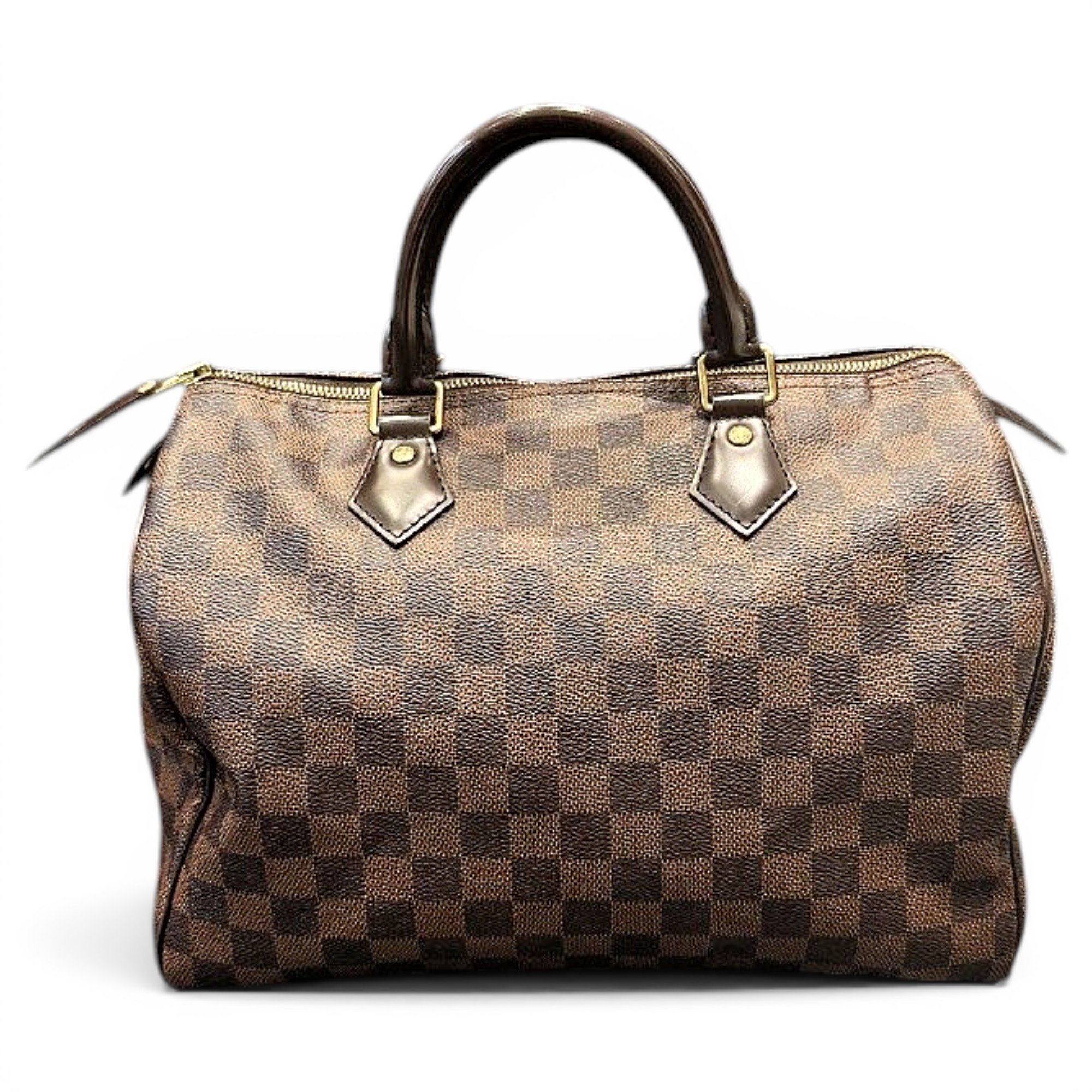 Speedy leather handbag