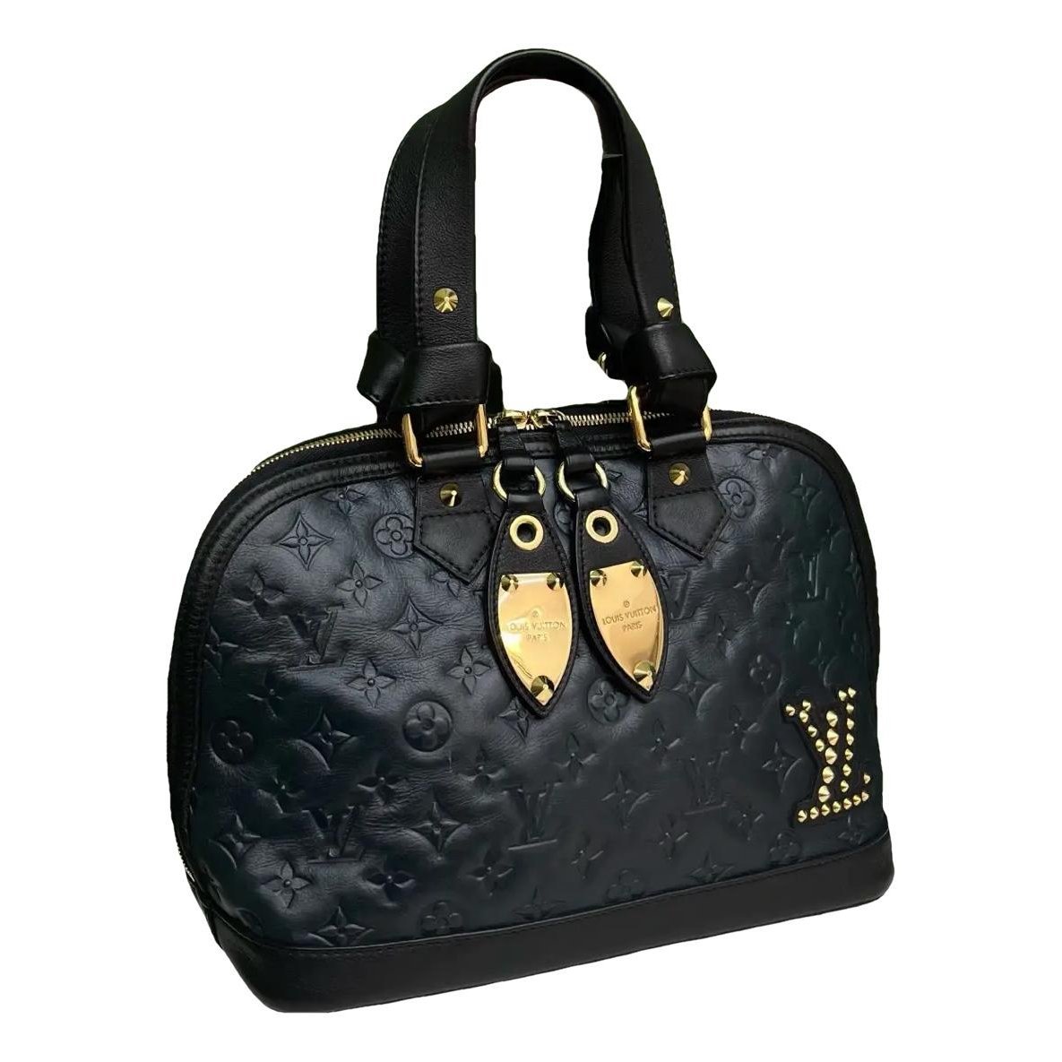 Alma leather handbag