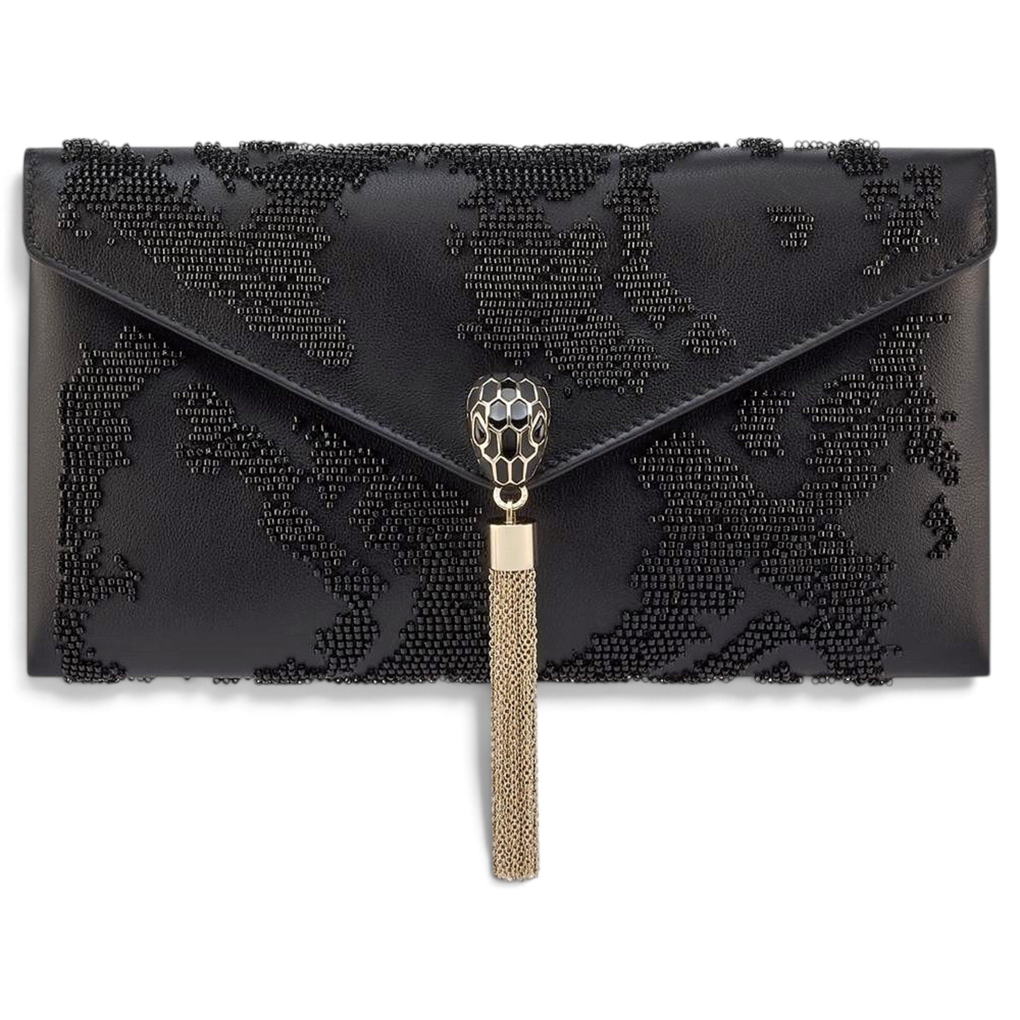 Bvlgari Serpenti leather handbag