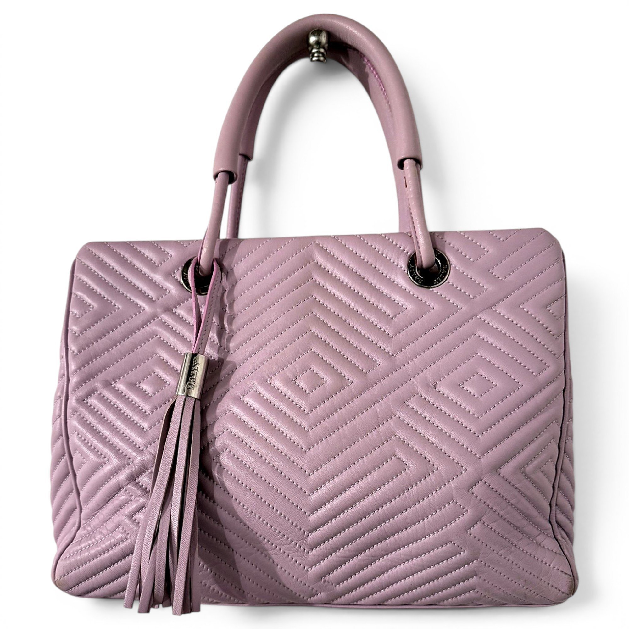 Leather tote