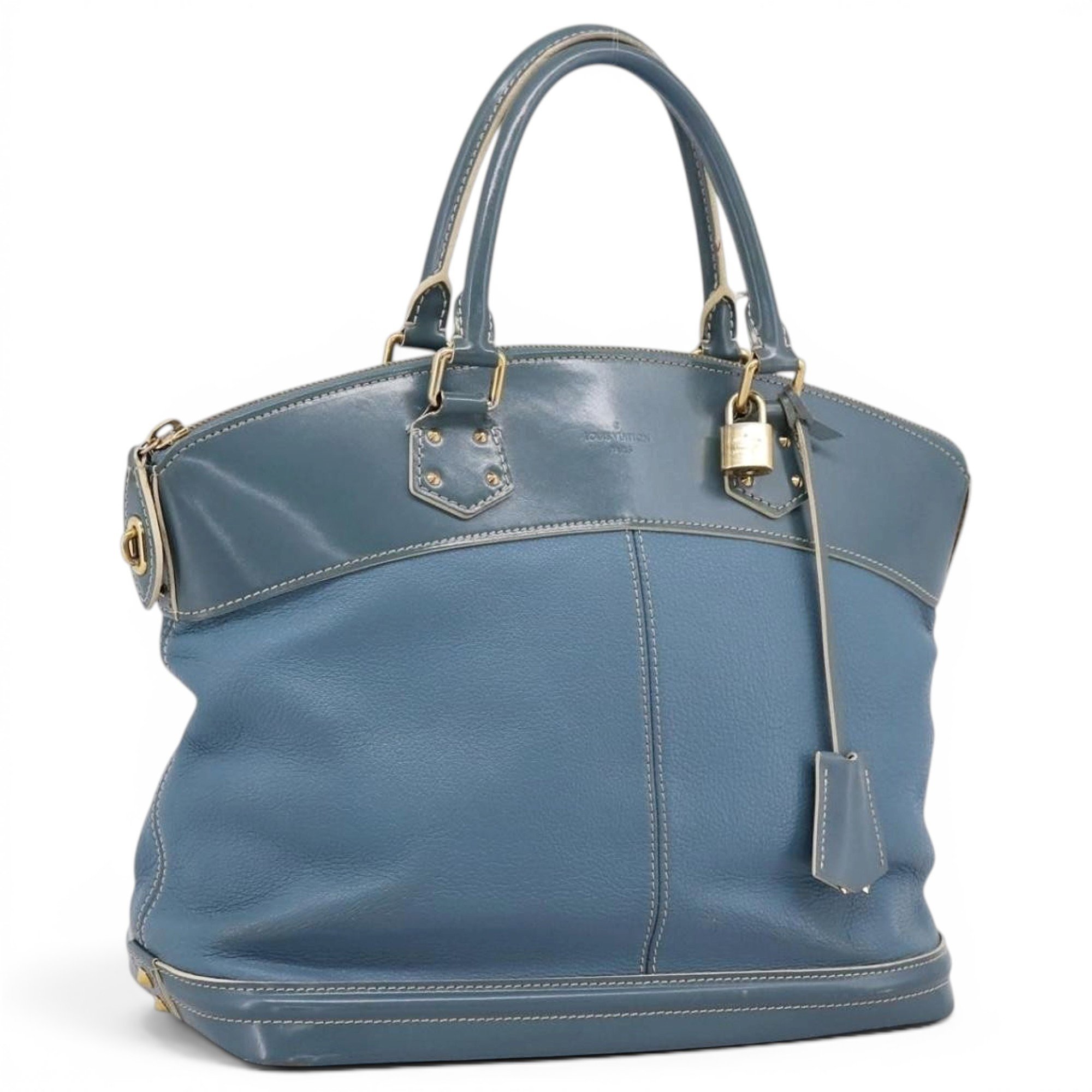 Lockit leather handbag