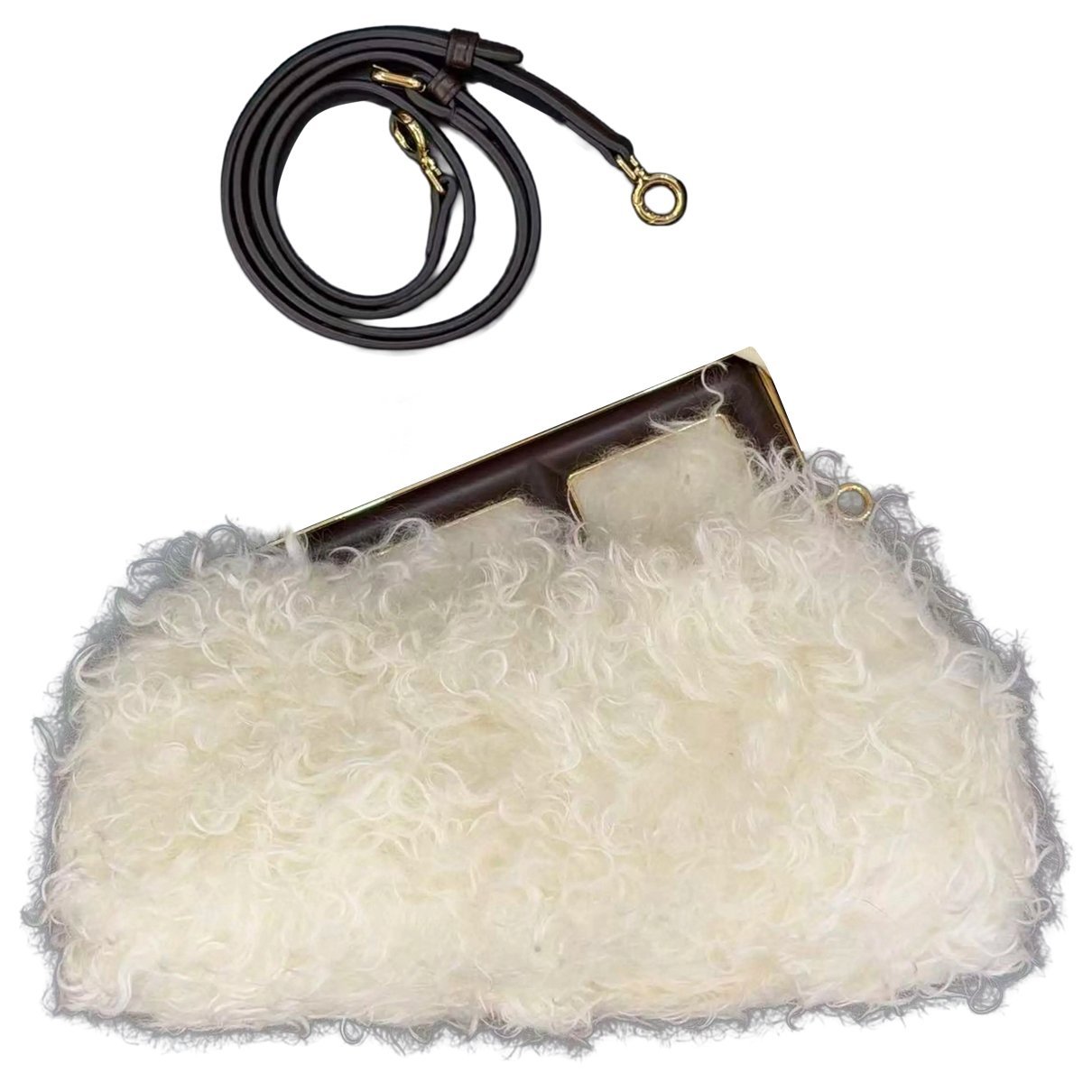 Wool crossbody bag