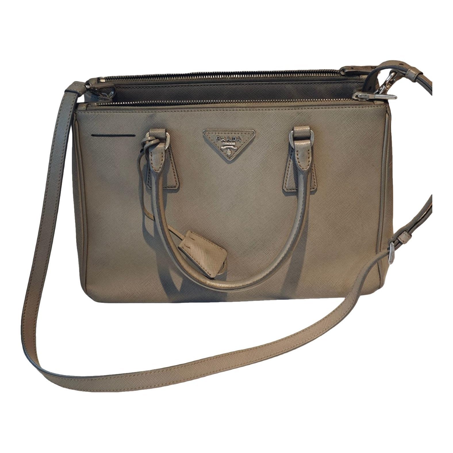 Galleria leather handbag