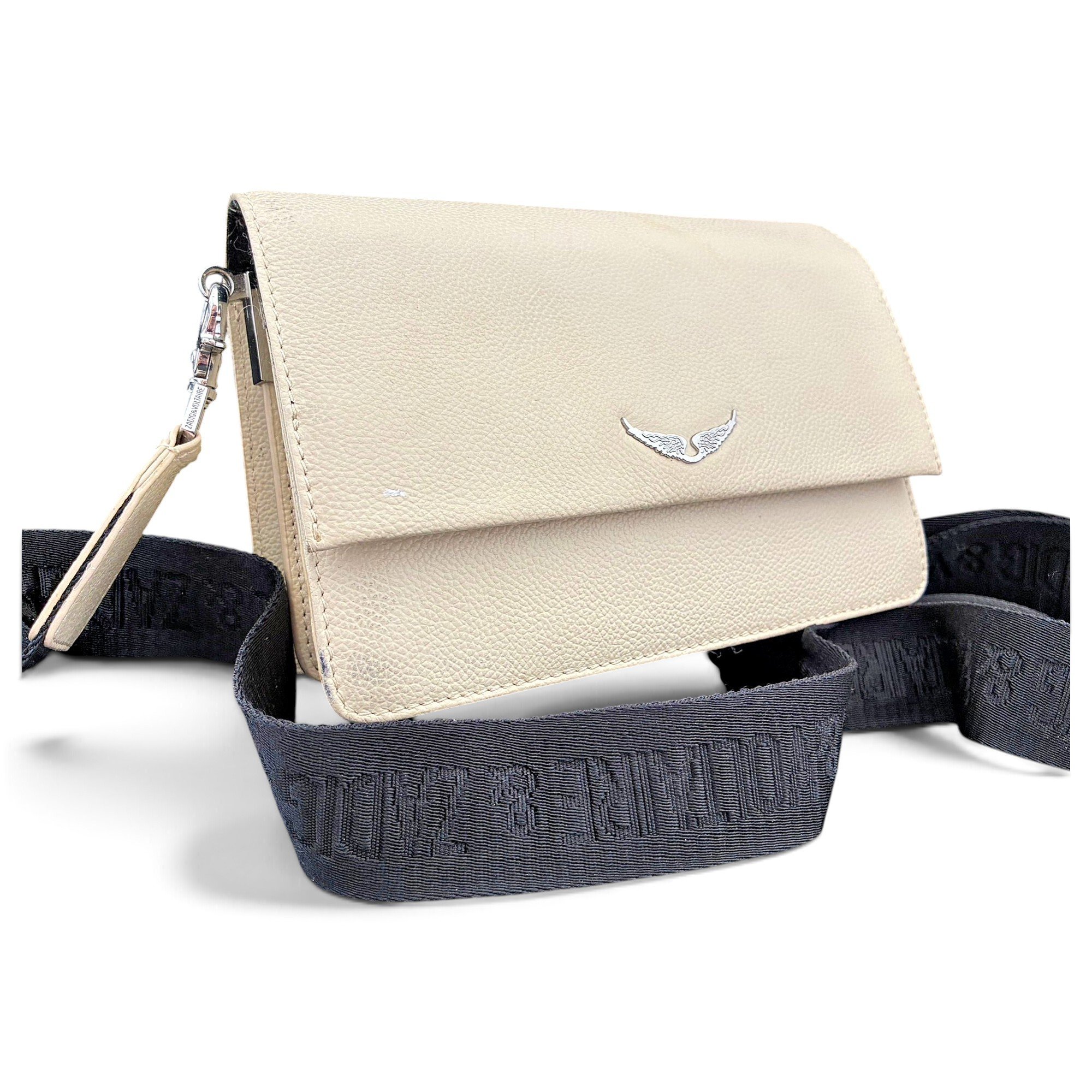 Rock leather crossbody bag