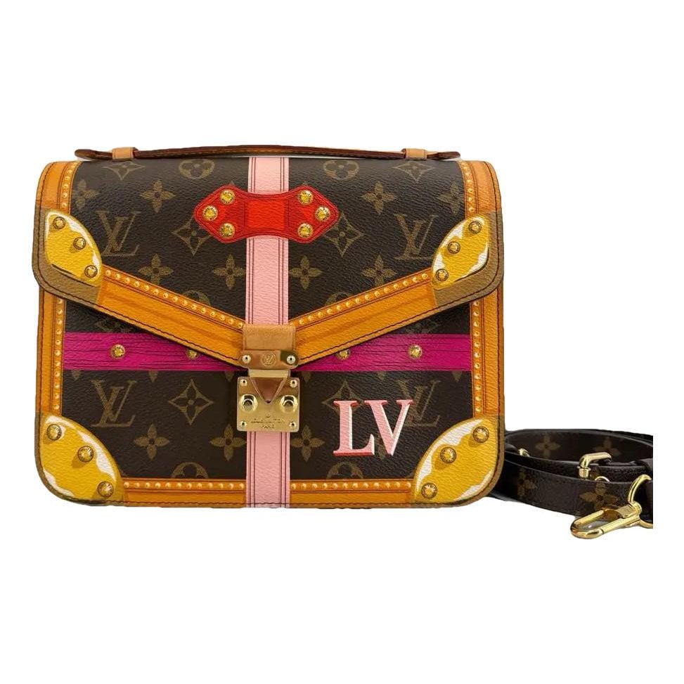 Metis vinyl crossbody bag