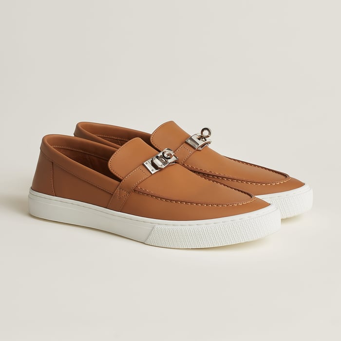 Naturel Tênis Slip-on Game