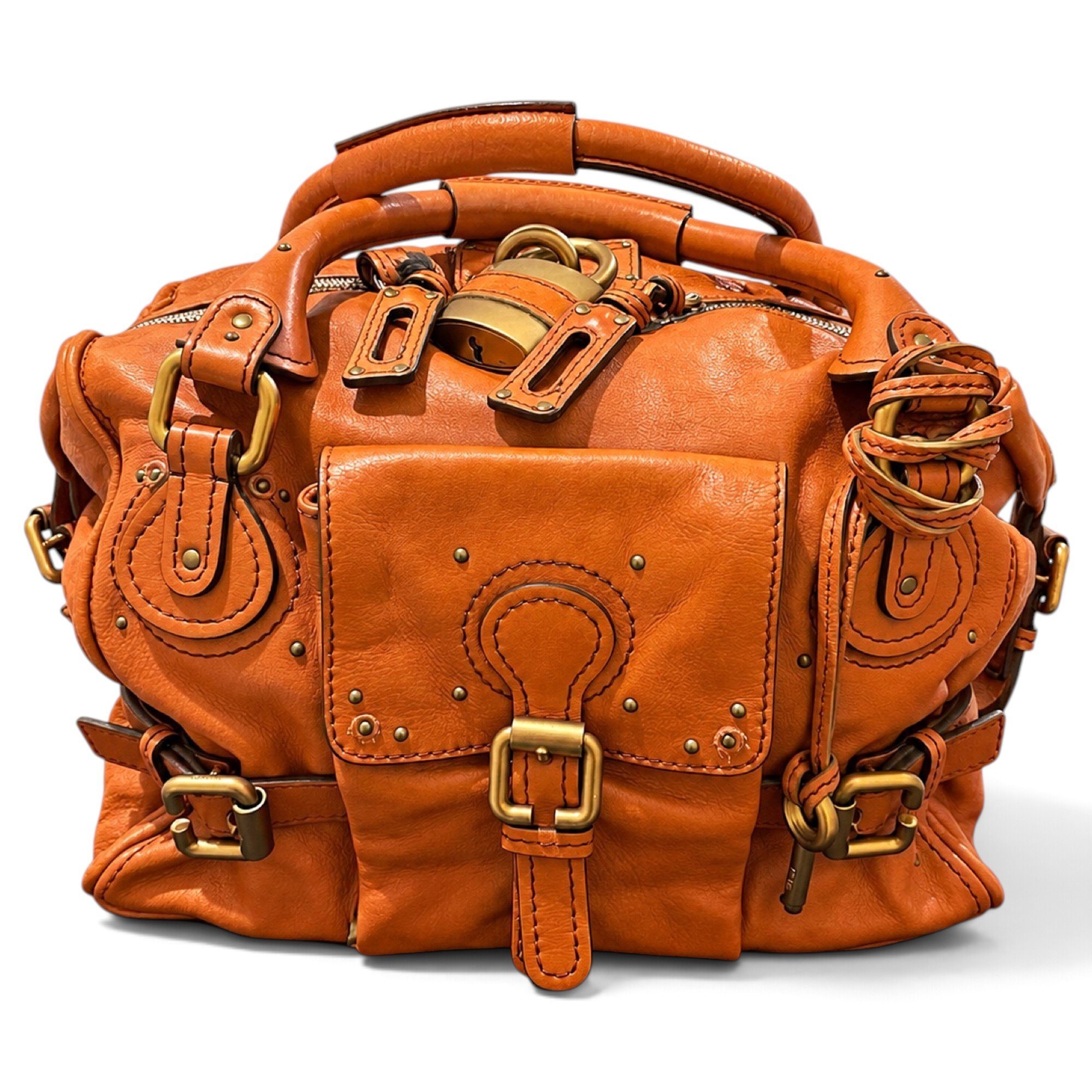 Paddington leather satchel