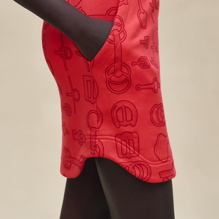 Rose Pivoine "Cahier Du Colporteur" Miniskirt