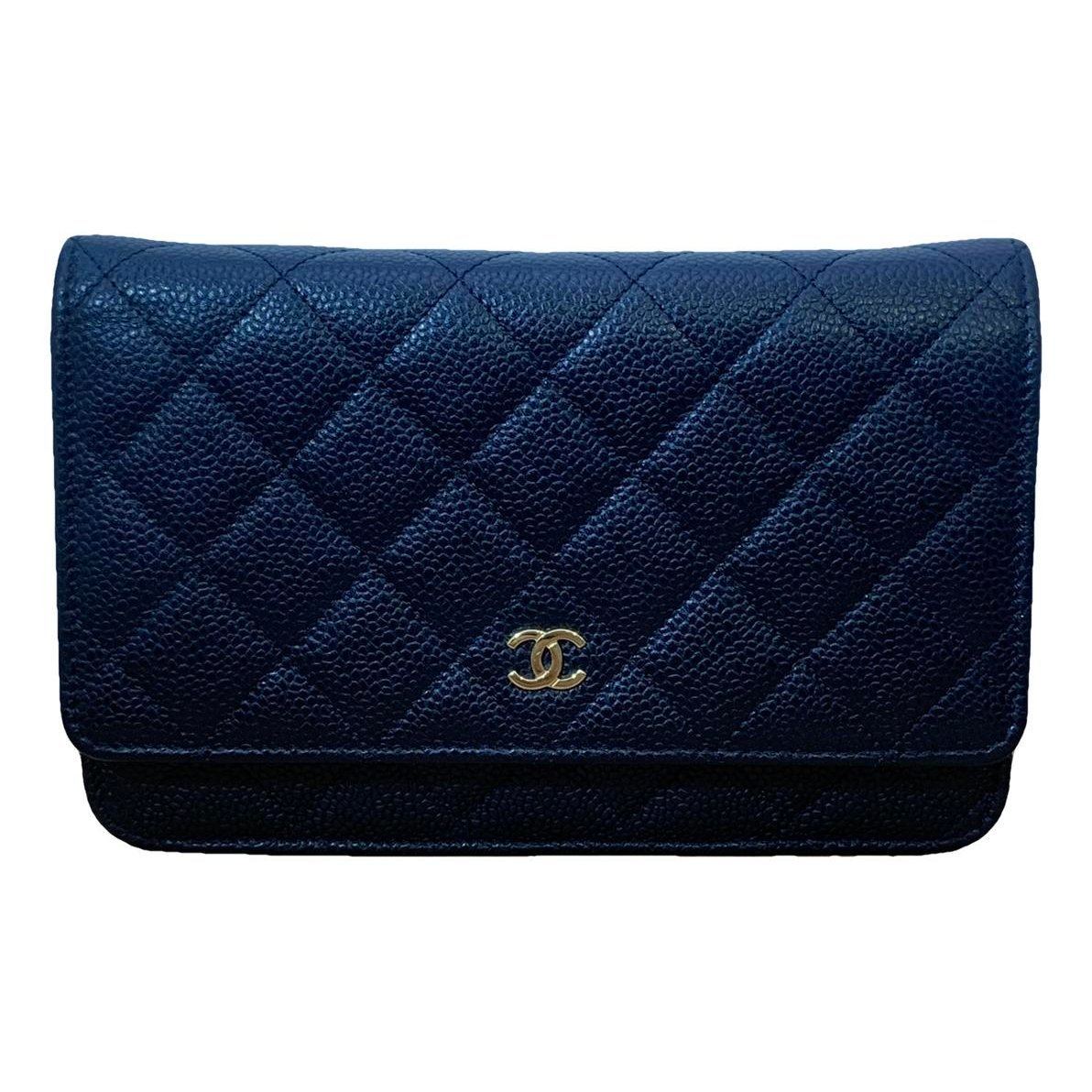 Wallet On Chain Timeless/Classique leather crossbody bag