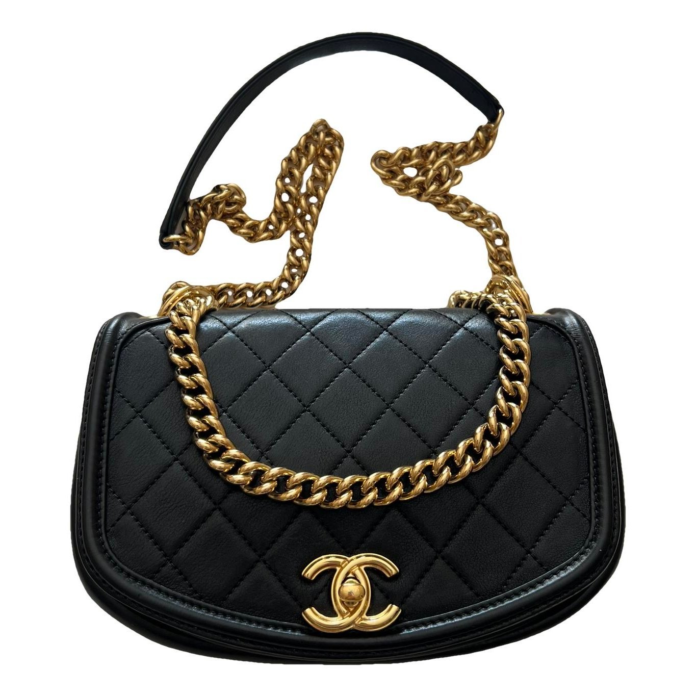 Leather crossbody bag