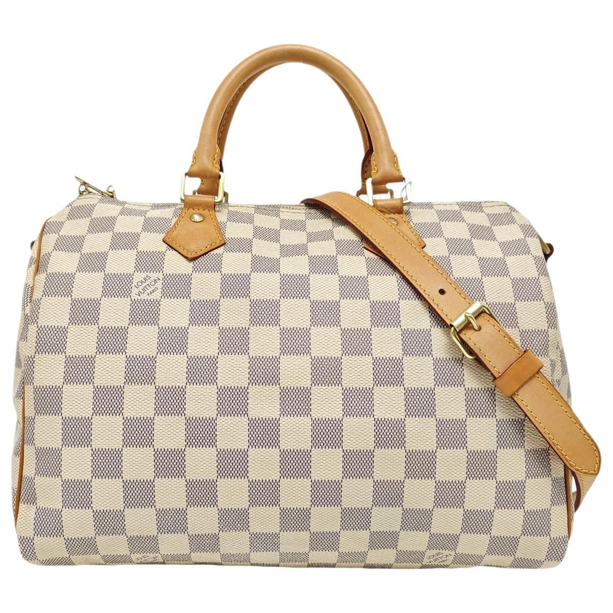 Nano Speedy / Mini HL leather handbag