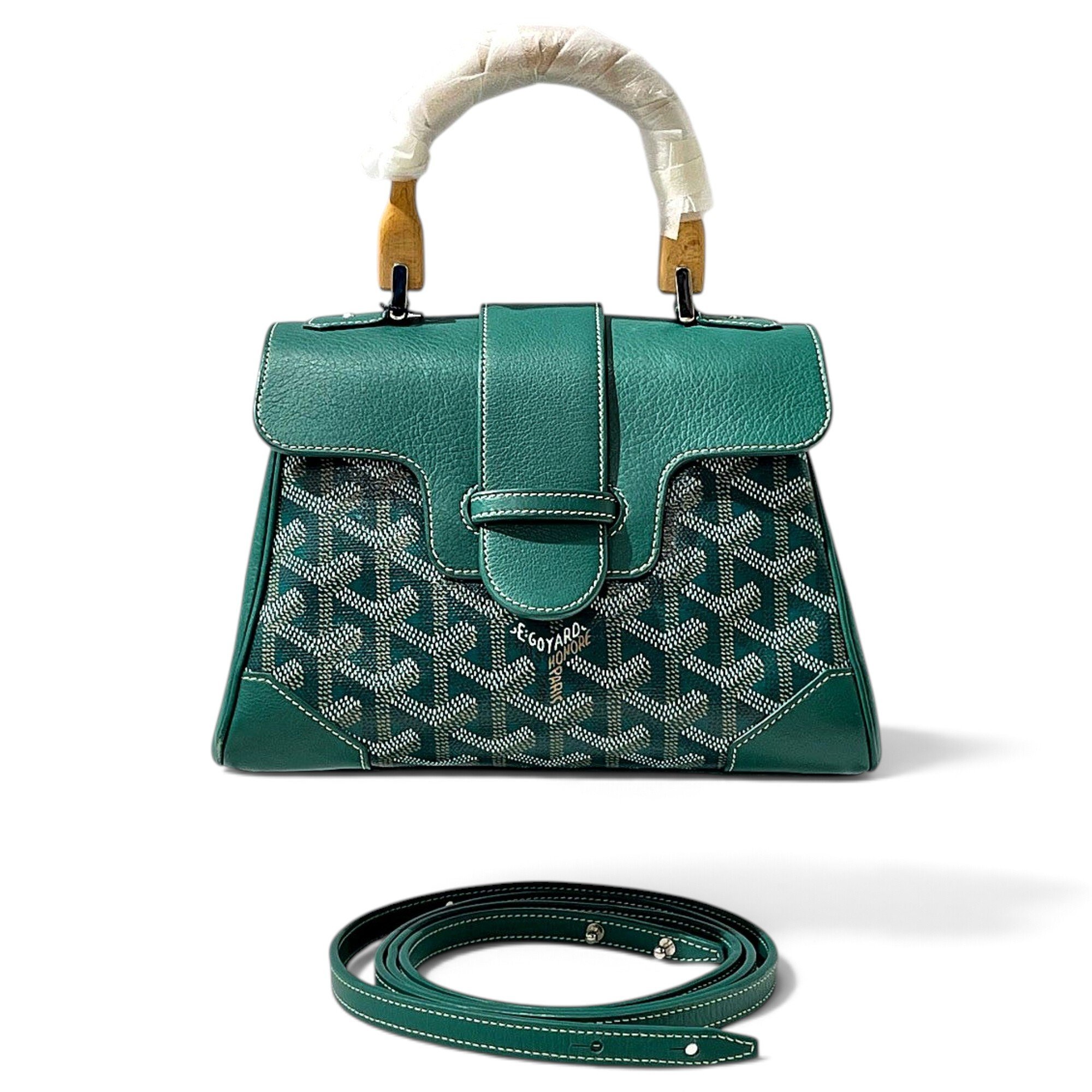 Saint-Louis leather handbag