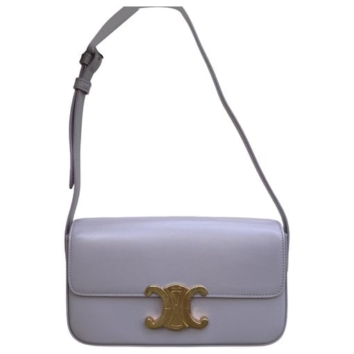 Triomphe Long leather handbag