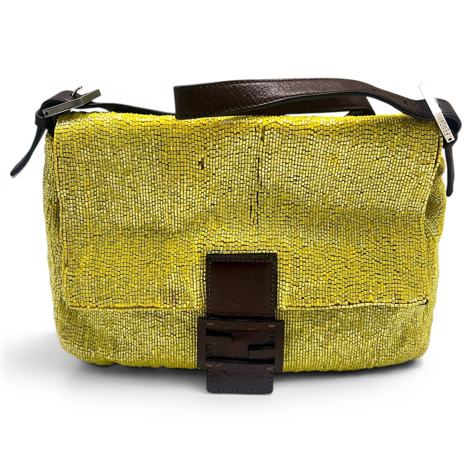 Mamma Baguette glitter handbag