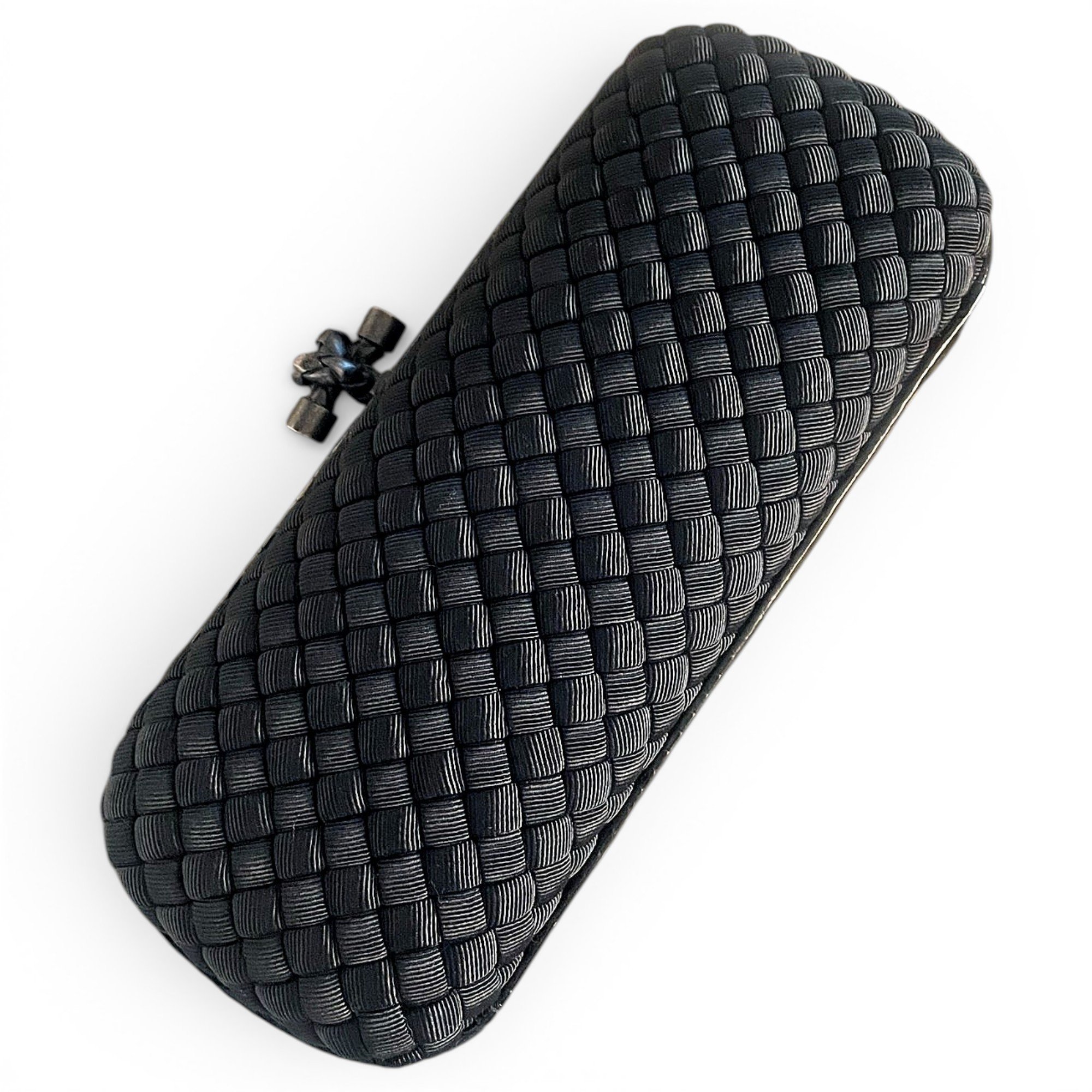 Bottega Veneta Pochette Knot silk clutch bag